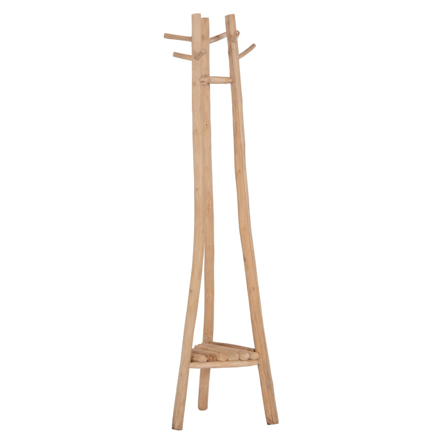 ΚΑΛΟΓΕΡΟΣ ΜΕ 3 ΚΟΛΩΝΕΣ TRIDEM HM4881 ΞΥΛΟ TEAK ΣΕ ΦΥΣΙΚΟ 52x52x200Υεκ. 6