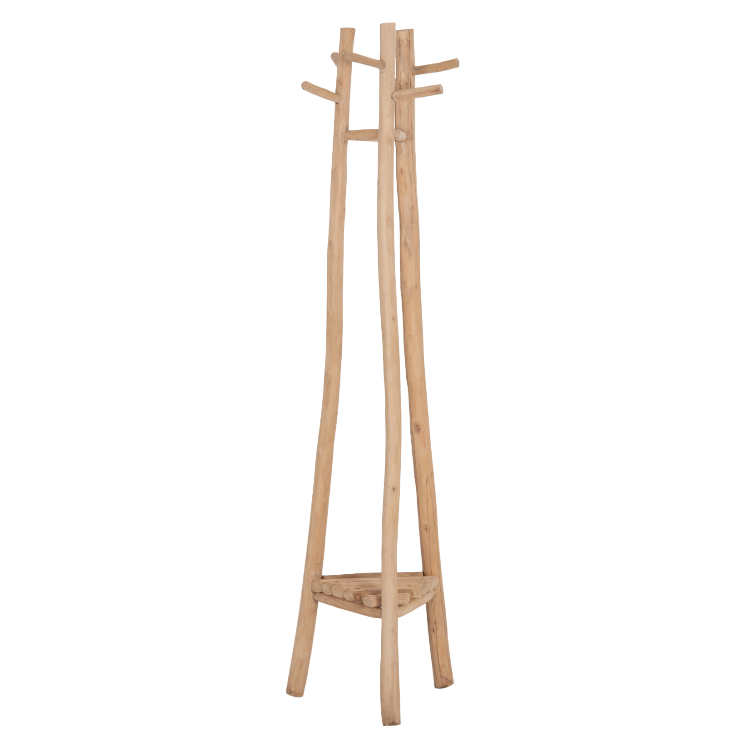 ΚΑΛΟΓΕΡΟΣ ΜΕ 3 ΚΟΛΩΝΕΣ TRIDEM HM4881 ΞΥΛΟ TEAK ΣΕ ΦΥΣΙΚΟ 52x52x200Υεκ. 8