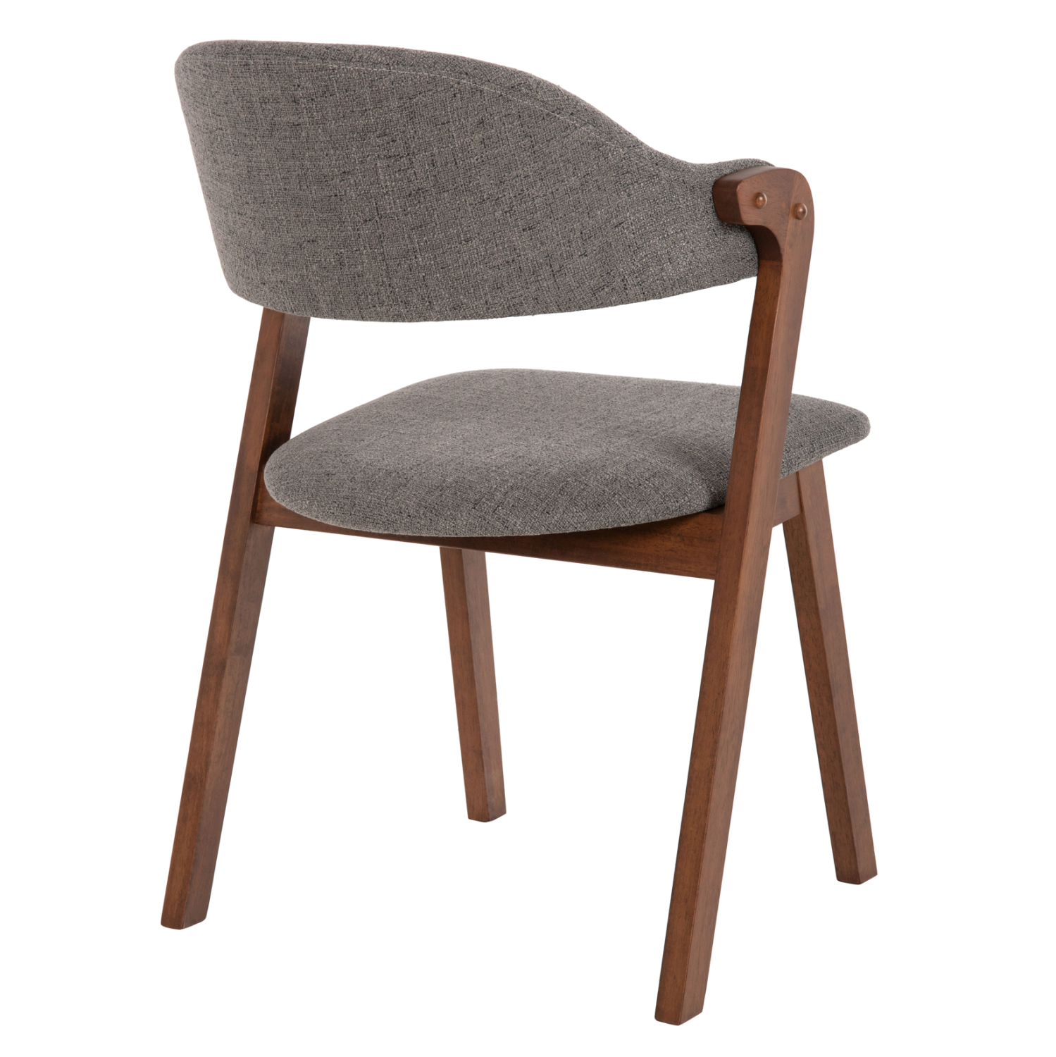 ΚΑΡΕΚΛΑ RIDER HM9734.01 RUBBERWOOD ΣΕ ΚΑΡΥΔΙ-ΥΦΑΣΜΑ ΓΚΡΙ 59x59x83Yεκ. 5