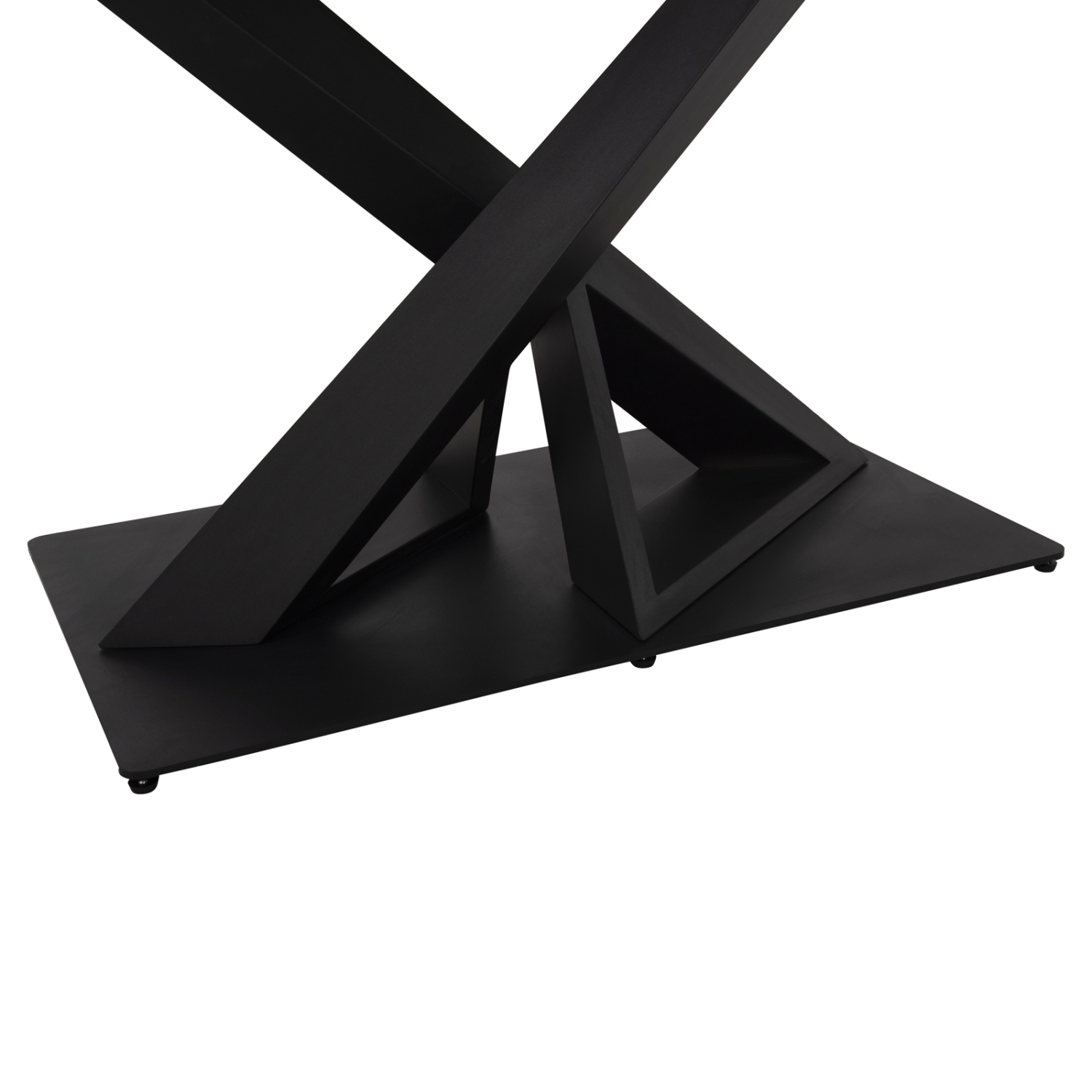 ΤΡΑΠΕΖΙ ΤΡΑΠΕΖΑΡΙΑΣ RUBBY HM9849.02 ΚΕΡΑΜΙΚΟ TOP ΜΑΥΡΟ ΜΑΡΜΑΡΟ-ΜΕΤΑΛ.ΒΑΣΗ 180x90x77Υεκ 6