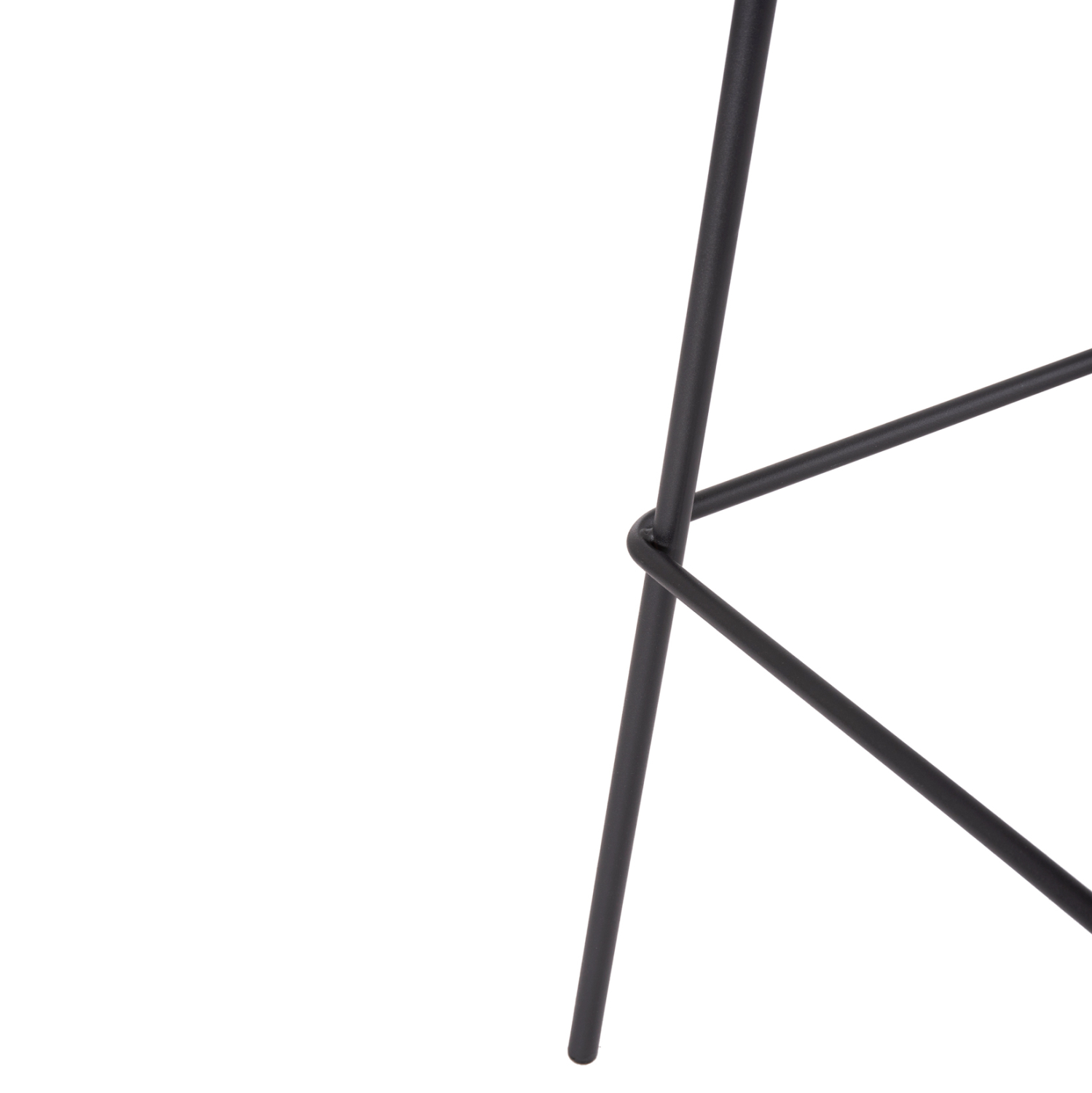 ΣΚΑΜΠΟ ΜΠΑΡ VINCENT HM8579.23 ΚΑΦΕ ΥΦΑΣΜΑ-ΜΑΥΡΟΣ ΜΕΤΑΛΛΙΚΟΣ ΣΚΕΛΕΤΟΣ 47x46x104Υεκ. 9