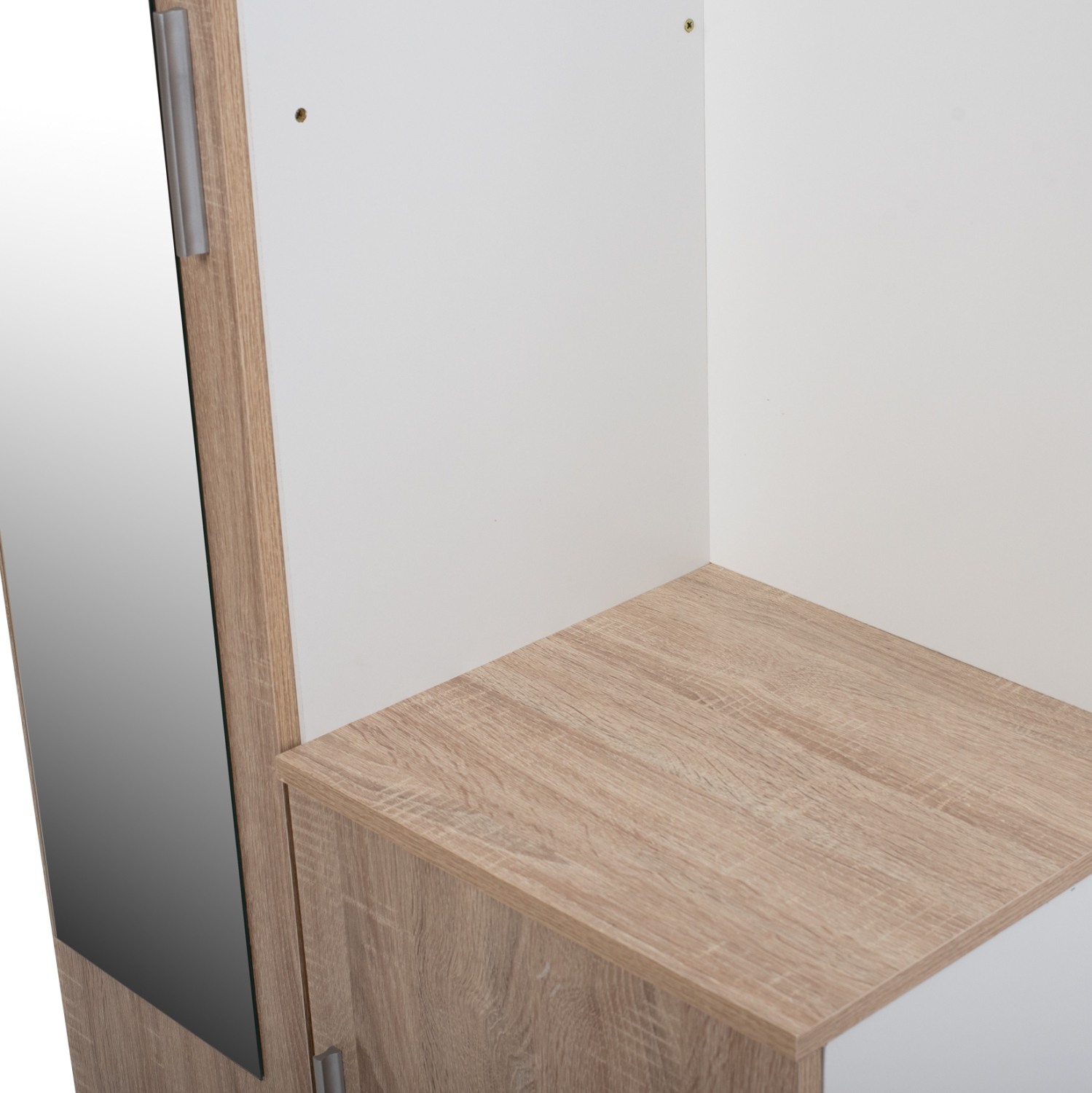 ΕΠΙΠΛΟ ΕΙΣΟΔΟΥ ΜΕ ΚΑΘΡΕΠΤΗ JANICE HM2264 SONAMA ΛΕΥΚΟ 70x37x181 εκ. 6