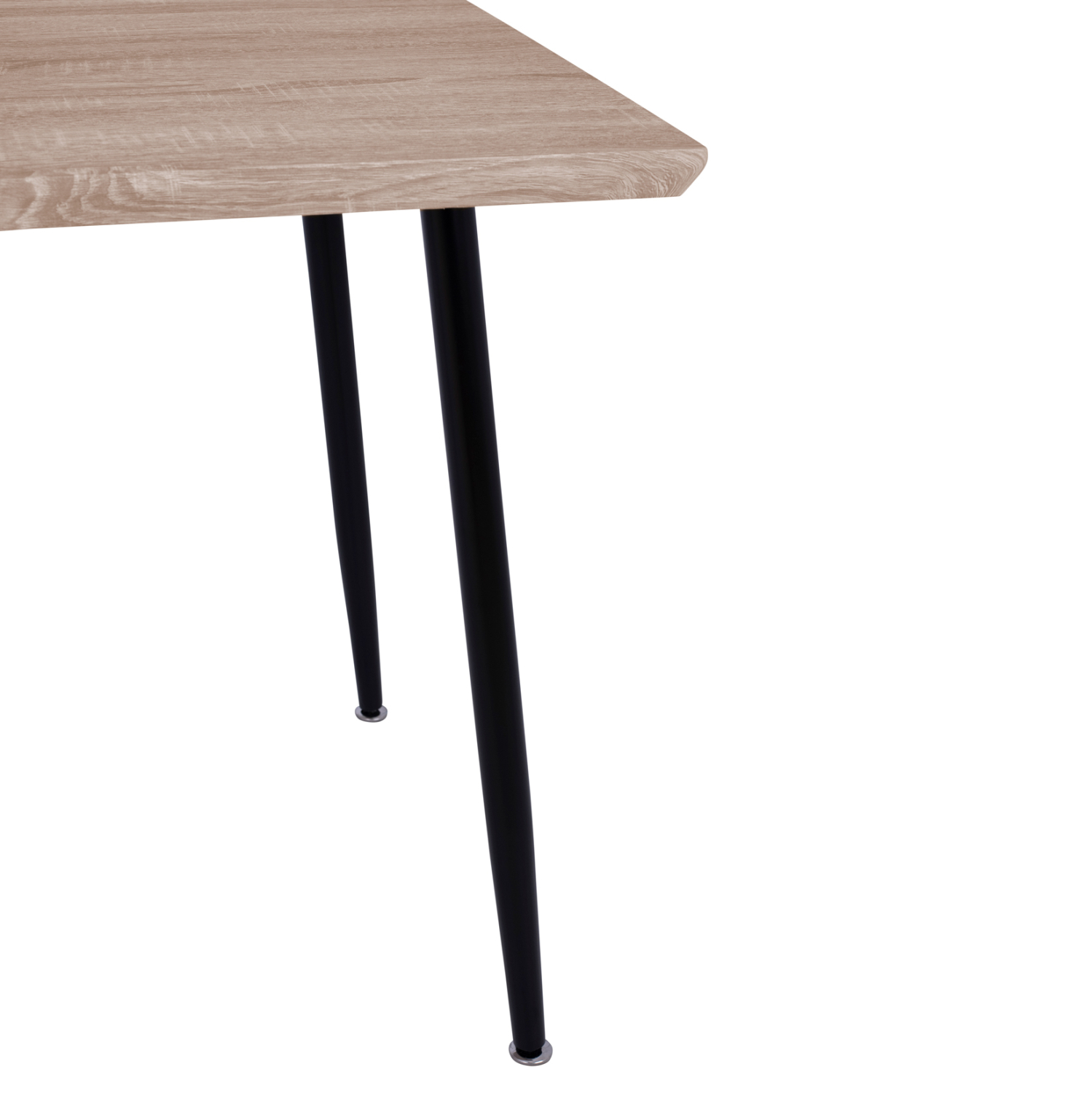 ΤΡΑΠΕΖΙ ΤΡΑΠΕΖΑΡΙΑΣ PALOMA HM8334.01, 120X70Χ76,5 SONΟMA, ΜΑΥΡΑ ΠΟΔΙΑ 5