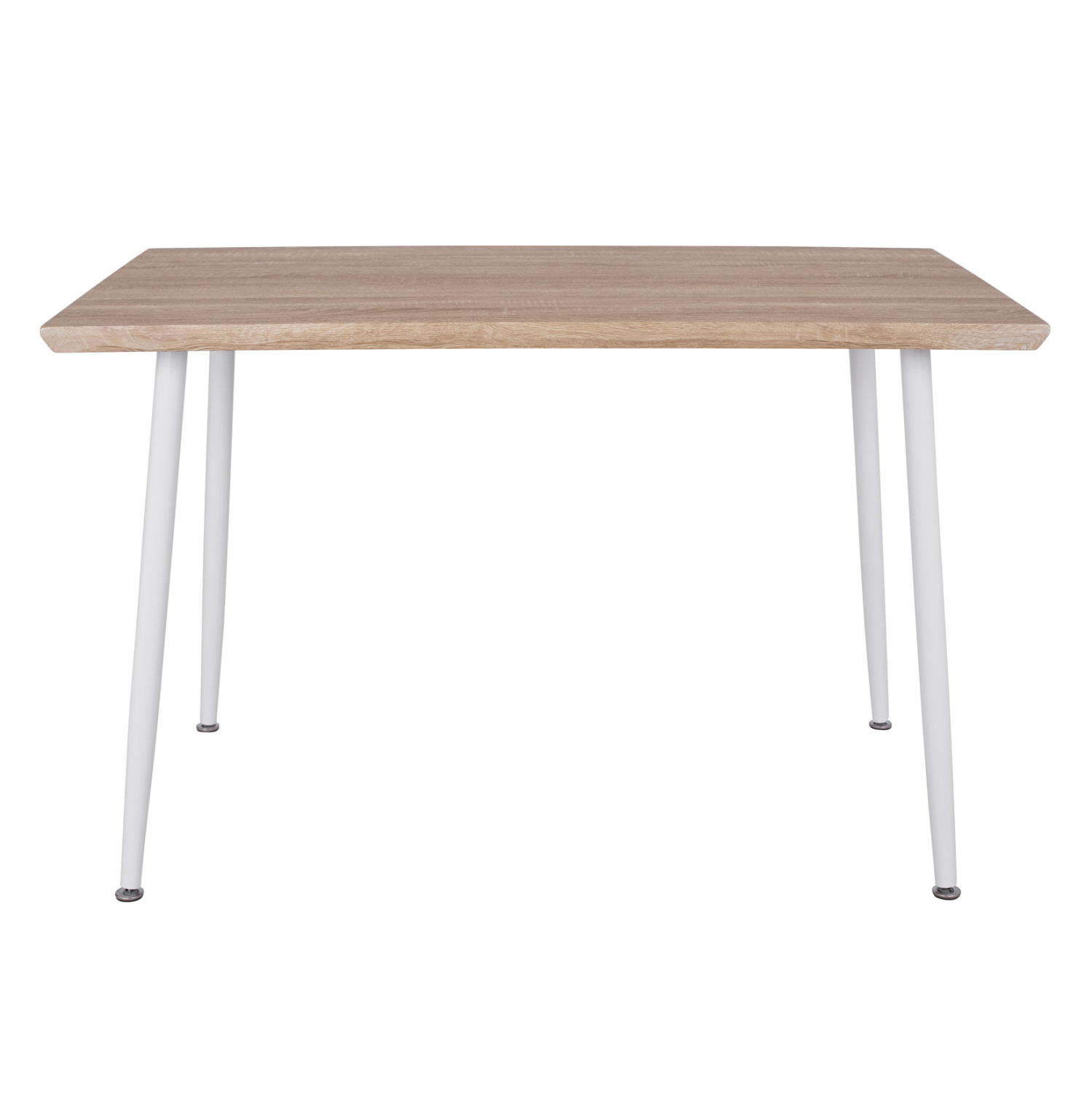 ΤΡΑΠΕΖΙ ΤΡΑΠΕΖΑΡΙΑΣ PALOMA HM8334.02, 120X70X76,5- SONOMA, ΛΕΥΚΑ ΠΟΔΙΑ 3