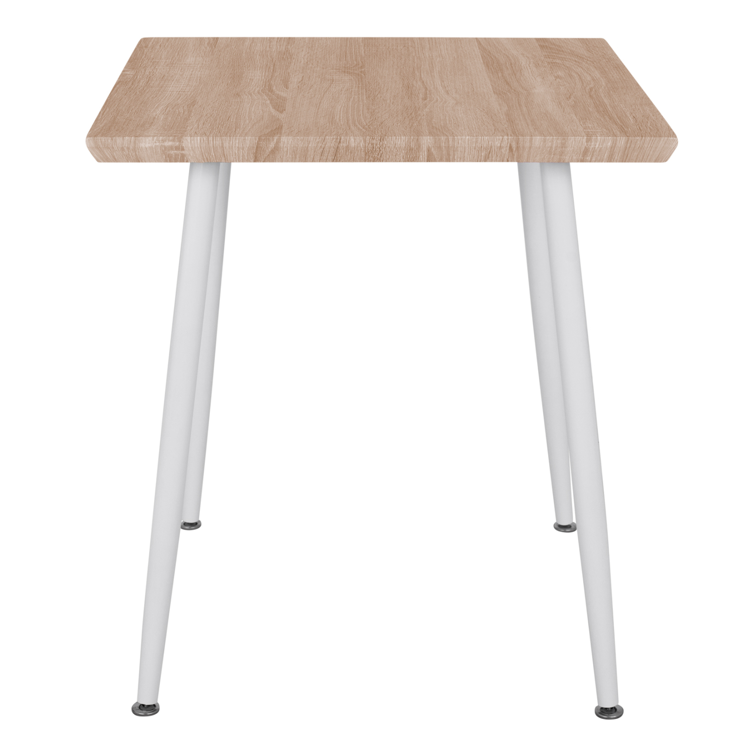 ΤΡΑΠΕΖΙ ΤΡΑΠΕΖΑΡΙΑΣ PALOMA HM8335.02, 70Χ70X76,5, SONOMA, ΛΕΥΚΑ ΠΟΔΙΑ 3