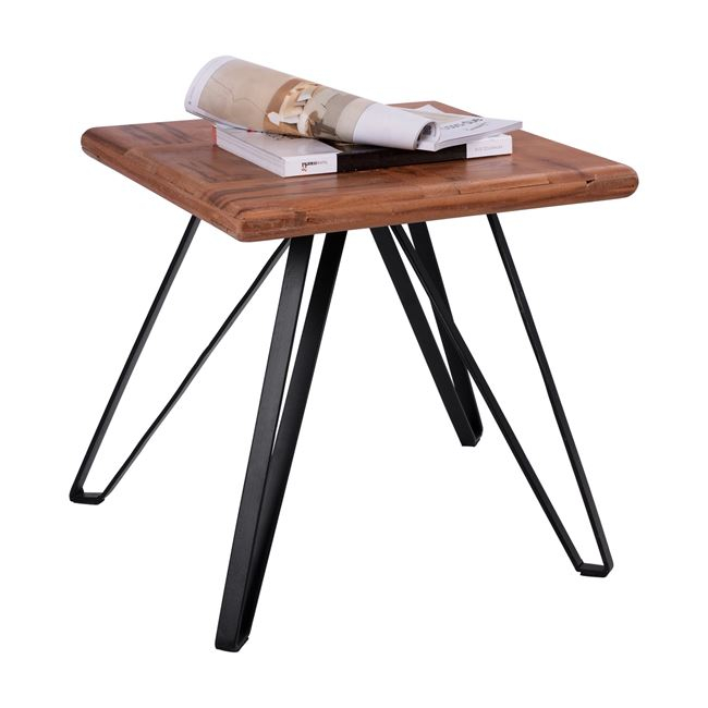 ΤΡΑΠΕΖΙ ΒΟΗΘΗΤΙΚΟ HM8378 JAIDA ΜΑΣΙΦ &amp; ΜΕΤ/ΚΑ ΠΟΔΙΑ 50Χ50Χ50 1