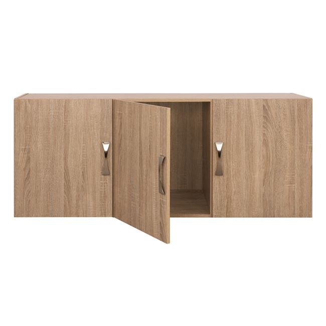 ΠΑΤΑΡΙ 3ΦΥΛΛΗΣ ΝΤΟΥΛΑΠΑΣ CARLY HM385.02 ΣΕ ΧΡΩΜΑ SONAMA 150X55Χ60Υεκ. 4