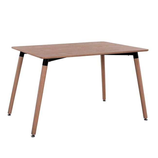 ΤΡΑΠΕΖΙ HM8697.04 MINIMAL, 160Χ90X74,5, ΦΥΣΙΚΟ ΜΕ ΞΥΛΙΝΑ ΠΟΔΙΑ ΟΞΙΑ 1
