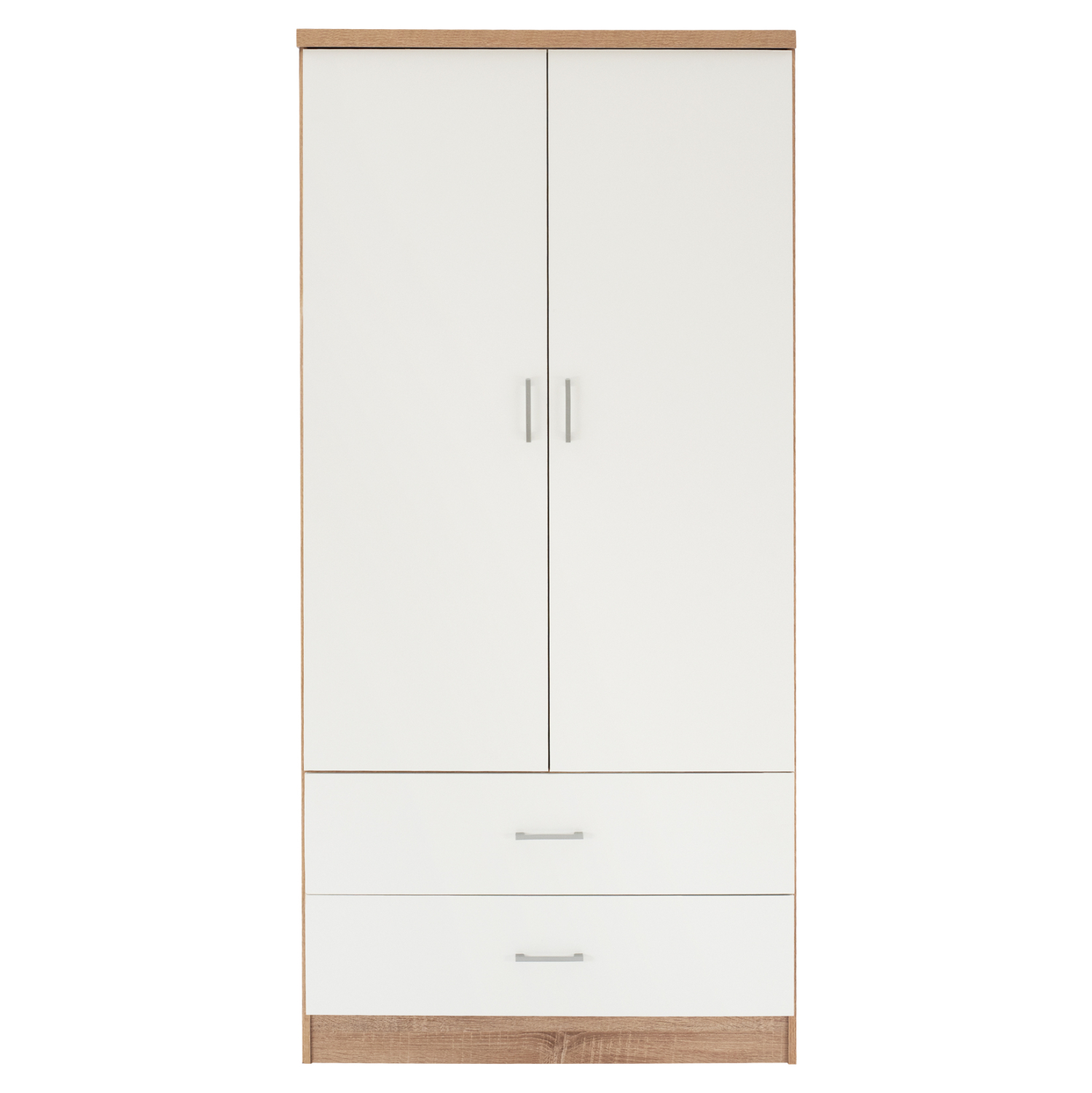 ΝΤΟΥΛΑΠΑ 2ΦΥΛΛΗ ME 2 ΣΥΡΤΑΡΙΑ REINA HM338.06 SONAMA-ΛΕΥΚΗ 80Χ42,5Χ180,5Υ εκ. 4