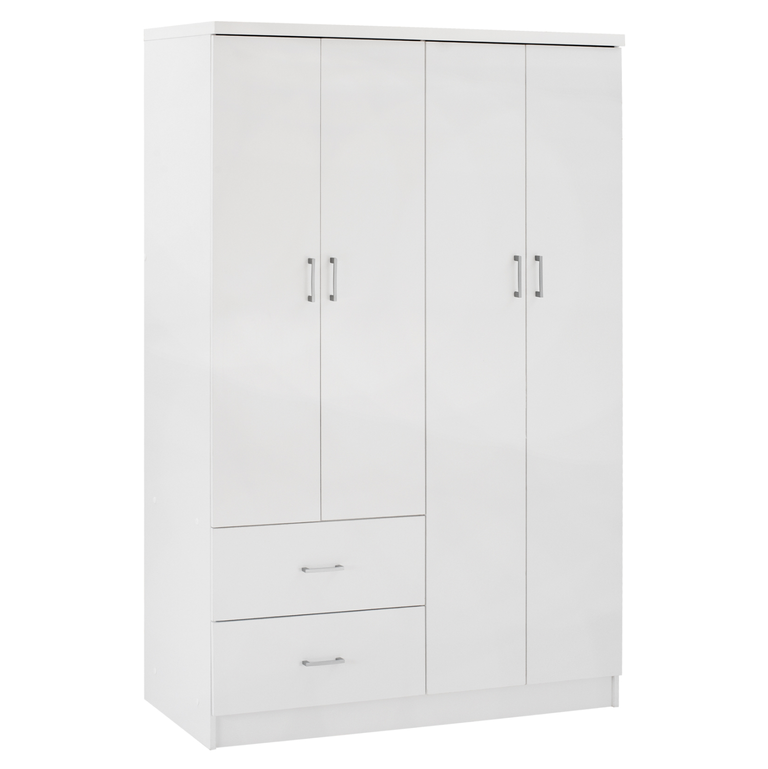 ΝΤΟΥΛΑΠΑ 4ΦΥΛΛΗ ME 2 ΣΥΡΤΑΡΙΑ BLAKELY HM339.05 ΛΕΥΚΗ 120Χ42,5Χ180,5 εκ. 1