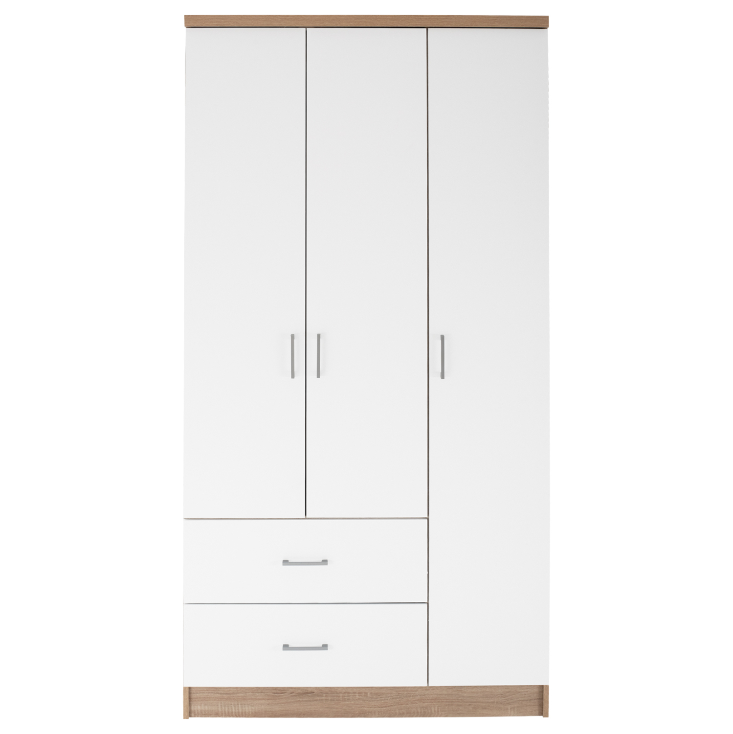 ΝΤΟΥΛΑΠΑ 3ΦΥΛΛΗ ME 2 ΣΥΡΤΑΡΙΑ CAESAR HM340.06 SONAMA - ΛΕΥΚO 89x42,5x181 εκ. 4