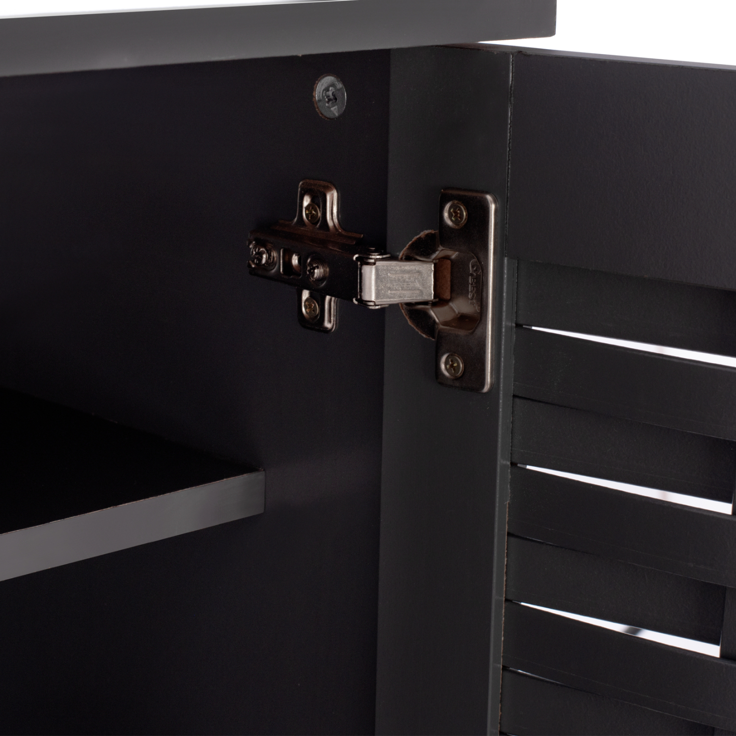 ΠΑΠΟΥΤΣΟΘΗΚΗ-ΝΤΟΥΛΑΠΙ ΞΥΛΙΝΗ KABIRA 4 ΠΟΡΤΕΣ HM2210.10 ΓΚΡΙ 77x34x123Υεκ. 8