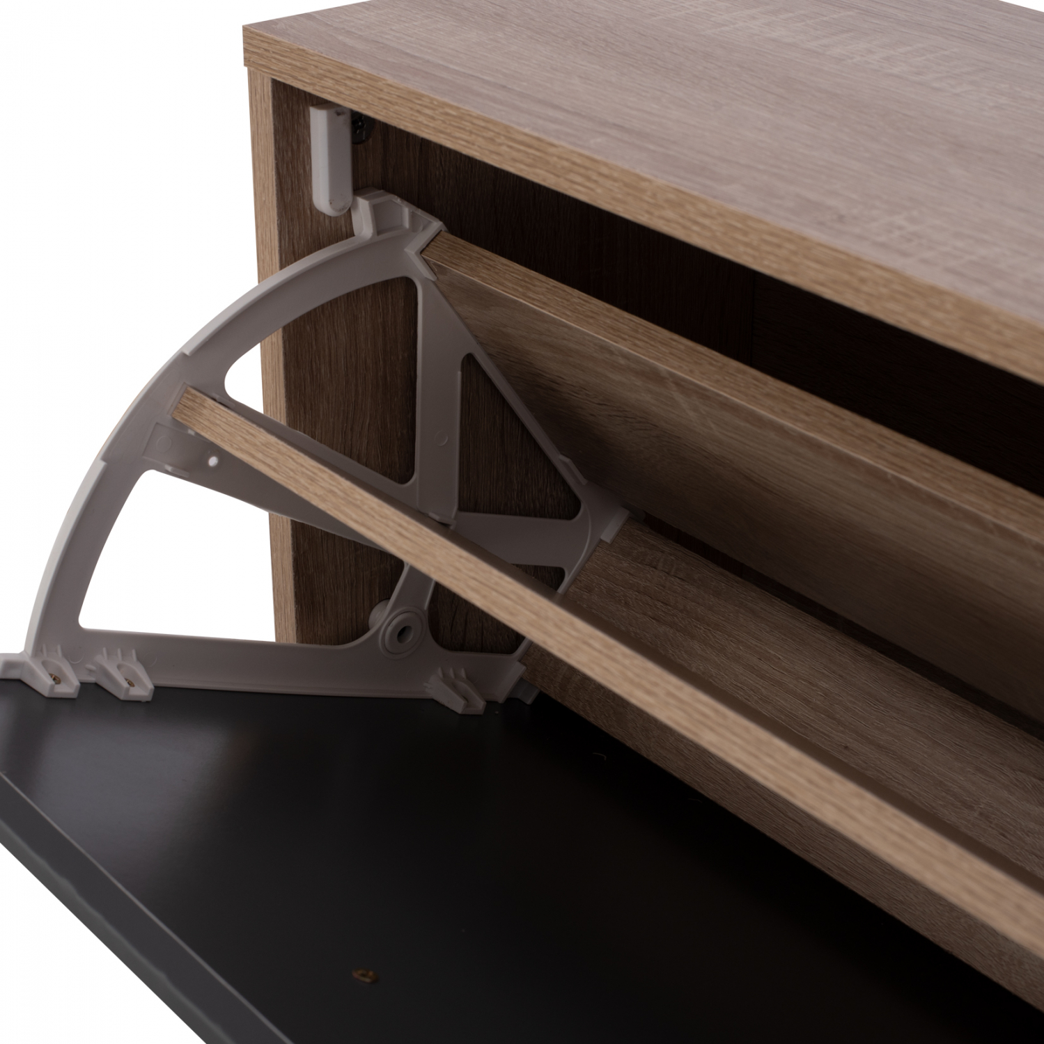 ΠΑΠΟΥΤΣΟΘΗΚΗ ΞΥΛΙΝΗ DAVINA HM2221.04 SONAMA-ΓΚΡΙ 3ΘΕΣΕΩΝ 62Χ24Χ110Υεκ 7