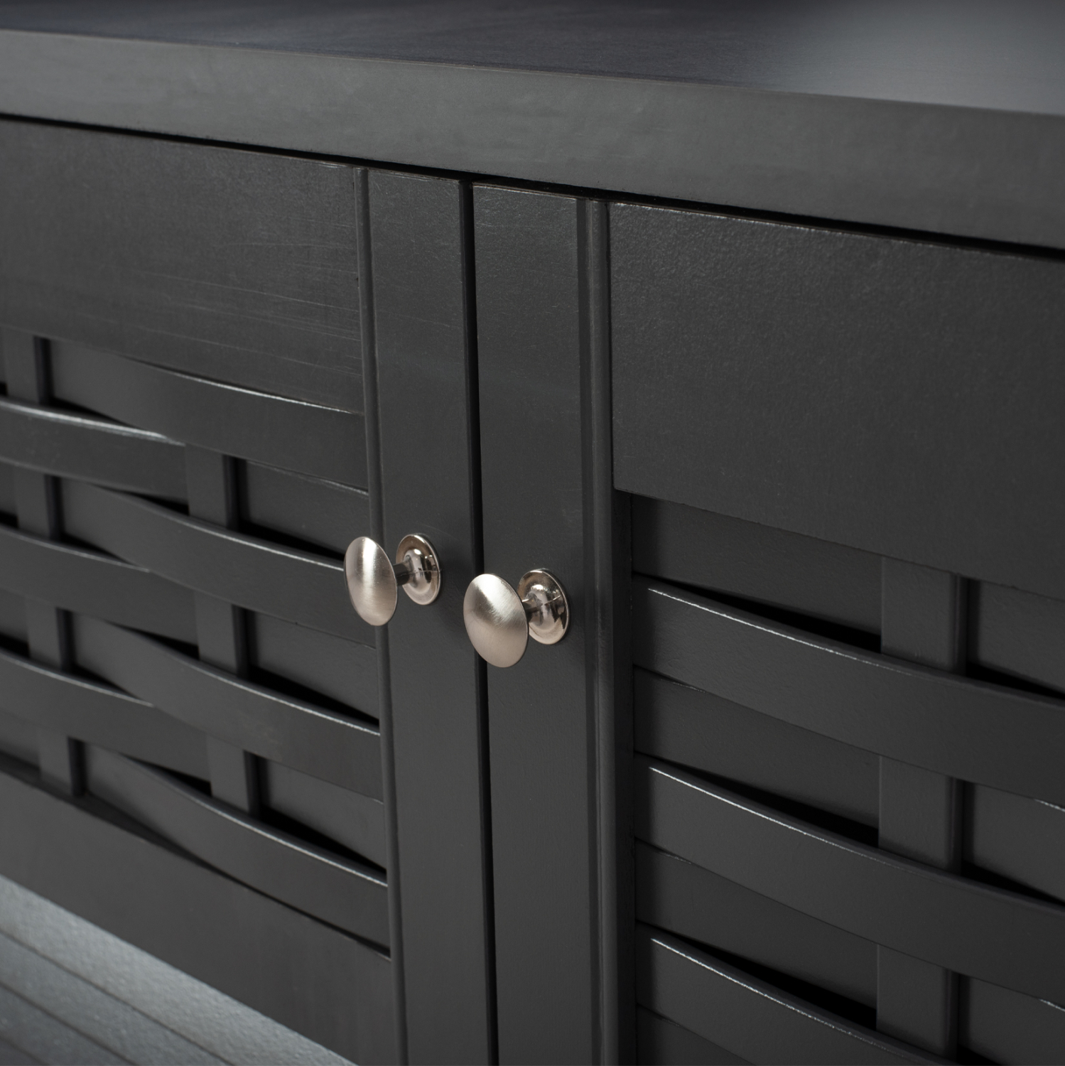 ΠΑΠΟΥΤΣΟΘΗΚΗ-ΝΤΟΥΛΑΠΙ KAILENA HM2230.10 ΜΕΛΑΜΙΝΗ ΓΚΡΙ 77x40x121,5 εκ. 5