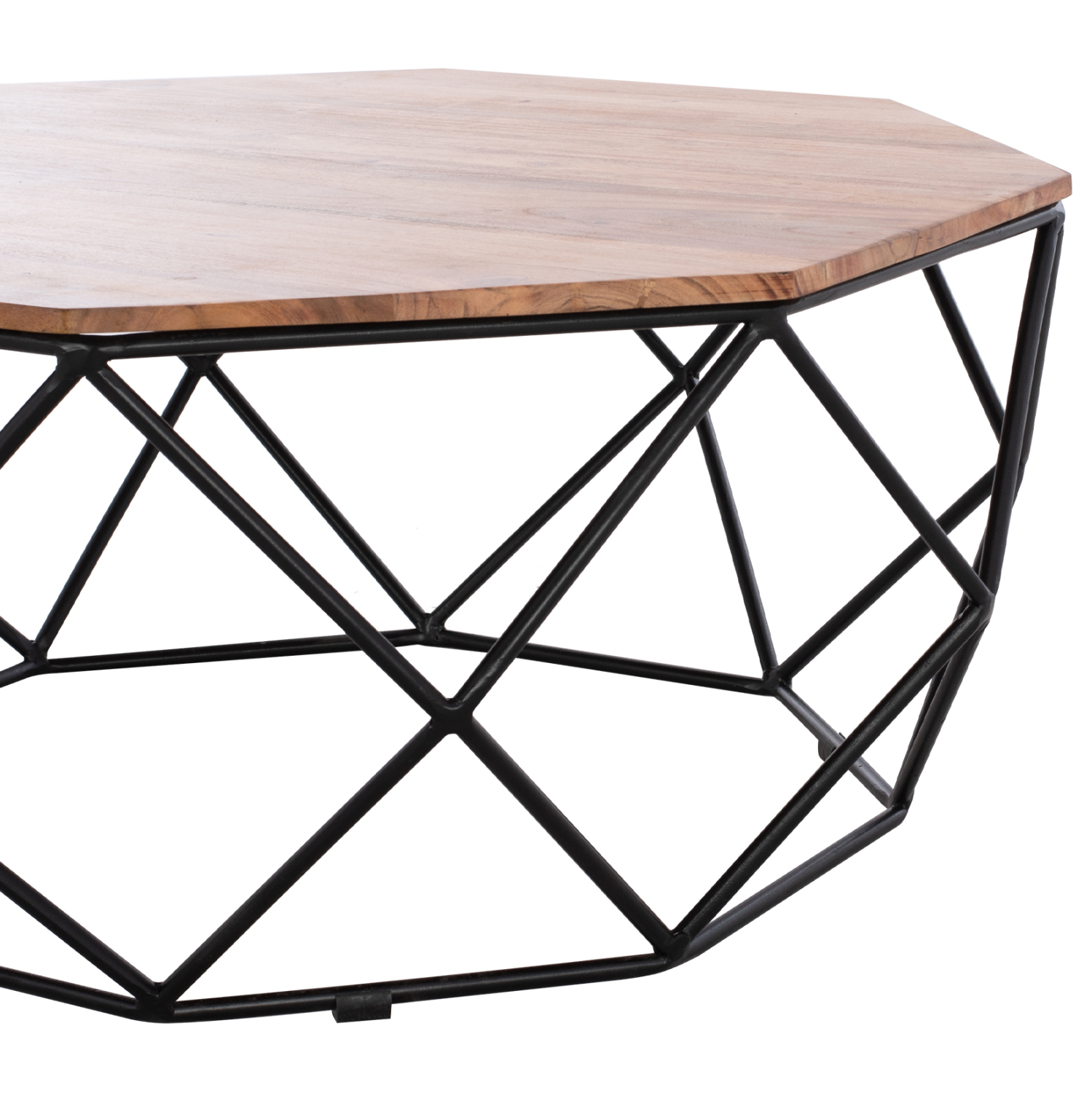 ΤΡΑΠΕΖΙ ΣΑΛΟΝΙΟΥ DRAKE ΜΕ ΞΥΛΟ ΑΚΑΚΙΑΣ HM8777.11 Φ82x40 εκ. 3