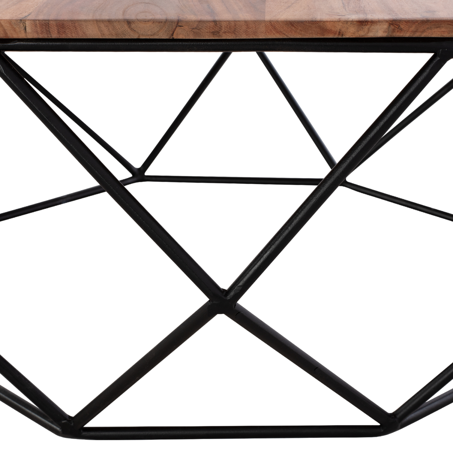 ΤΡΑΠΕΖΙ ΣΑΛΟΝΙΟΥ DRAKE ΜΕ ΞΥΛΟ ΑΚΑΚΙΑΣ HM8777.11 Φ82x40 εκ. 4