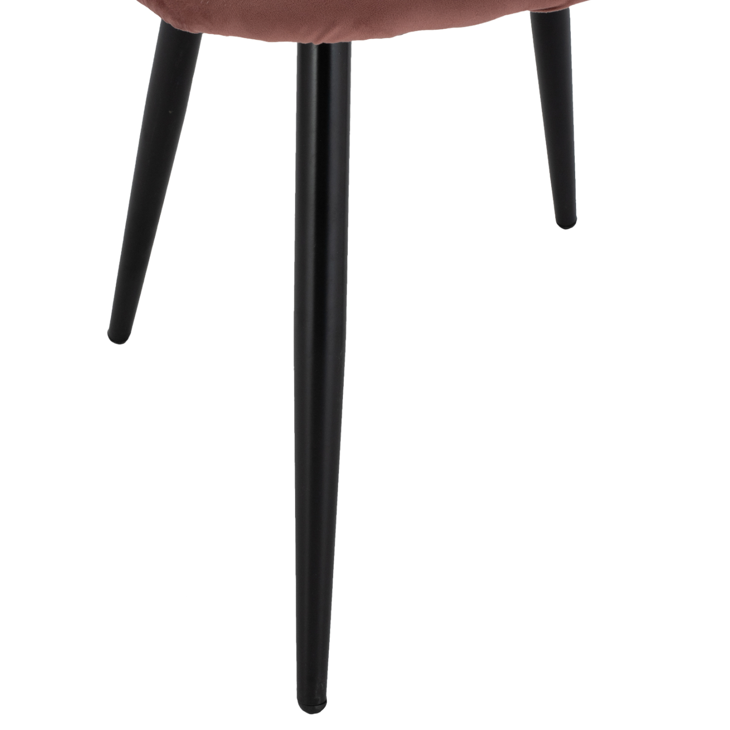 ΚΑΡΕΚΛΑ ODED ΜΕ ΜΕΤΑΛΛΙΚΑ ΜΑΥΡΑ ΠΟΔΙΑ &amp; ΒΕΛΟΥΔΟ ΣΑΠΙΟ ΜΗΛΟ HM8731.12 49x57x79Υ εκ. 9