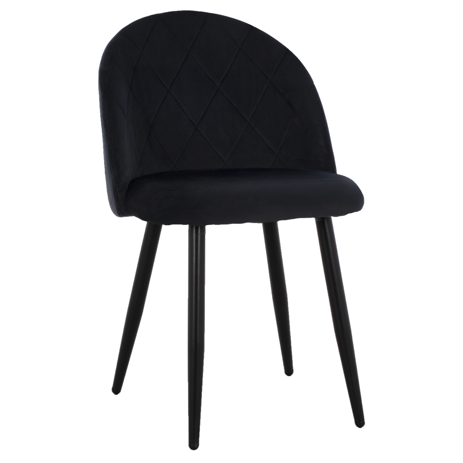 ΚΑΡΕΚΛΑ ODED ΜΕ ΜΕΤΑΛΛΙΚΑ ΜΑΥΡΑ ΠΟΔΙΑ &amp; ΒΕΛΟΥΔΟ ΜΑΥΡΟ HM8731.14 45x52x77 εκ. 1