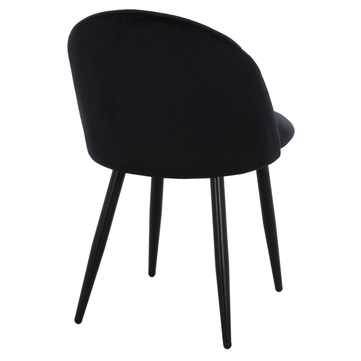 ΚΑΡΕΚΛΑ ODED ΜΕ ΜΕΤΑΛΛΙΚΑ ΜΑΥΡΑ ΠΟΔΙΑ &amp; ΒΕΛΟΥΔΟ ΜΑΥΡΟ HM8731.14 45x52x77 εκ. 5