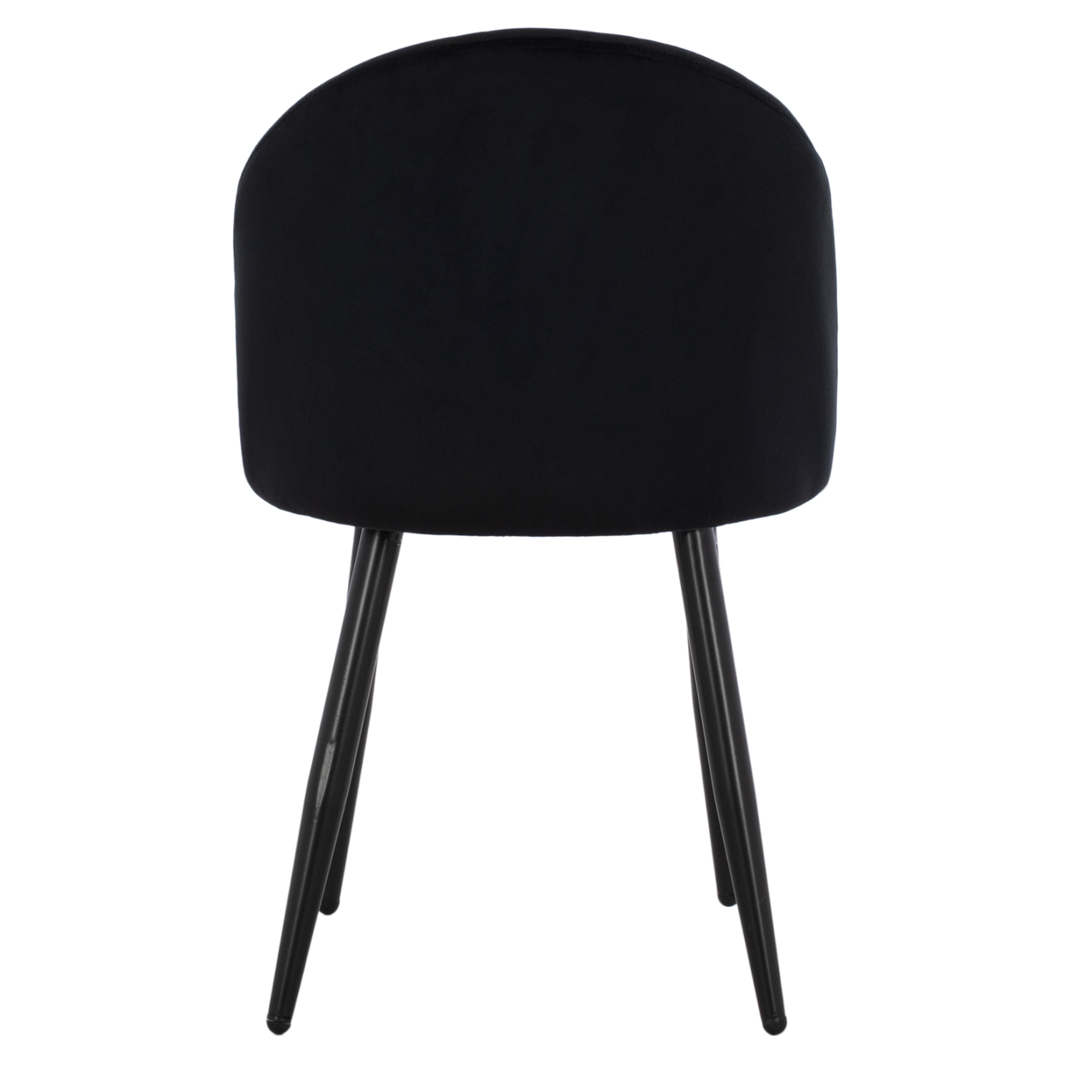 ΚΑΡΕΚΛΑ ODED ΜΕ ΜΕΤΑΛΛΙΚΑ ΜΑΥΡΑ ΠΟΔΙΑ &amp; ΒΕΛΟΥΔΟ ΜΑΥΡΟ HM8731.14 45x52x77 εκ. 6