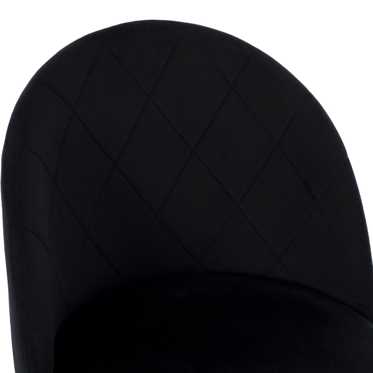 ΚΑΡΕΚΛΑ ODED ΜΕ ΜΕΤΑΛΛΙΚΑ ΜΑΥΡΑ ΠΟΔΙΑ &amp; ΒΕΛΟΥΔΟ ΜΑΥΡΟ HM8731.14 45x52x77 εκ. 7