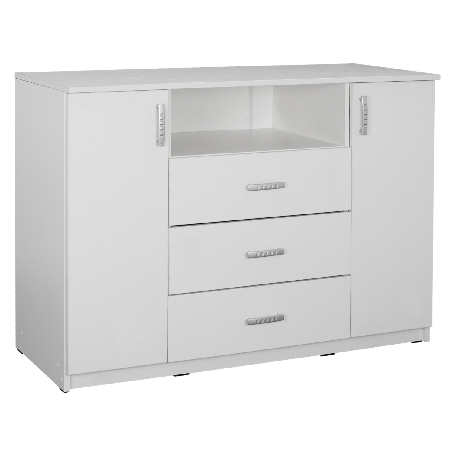 ΜΠΟΥΦΕΣ ΜΕ 2 ΝΤΟΥΛΑΠΙΑ Κ 3 ΣΥΡΤΑΡΙΑ ADLER ΛΕΥΚΟΣ HM2430.03 120X45X85Y εκ. 1