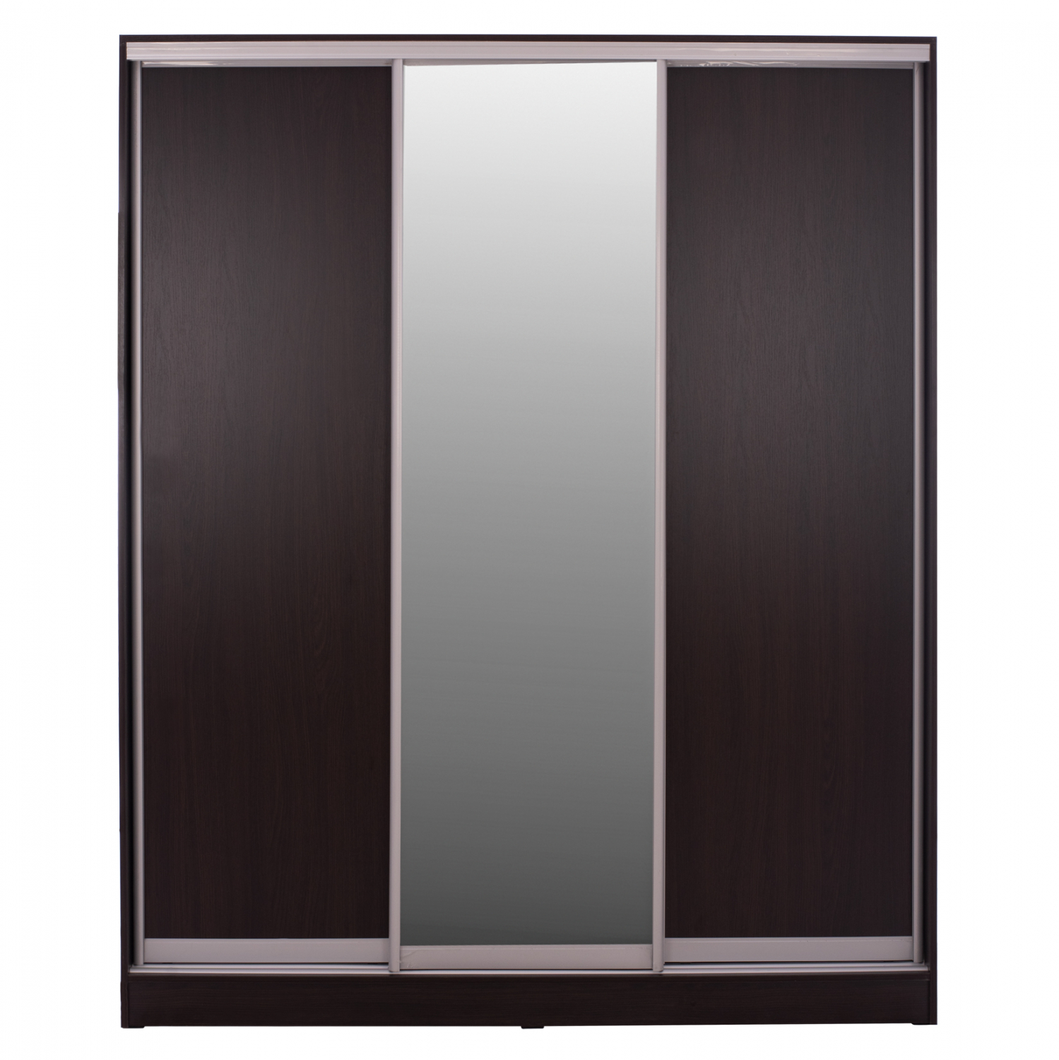 ΝΤΟΥΛΑΠΑ ΣΥΡΟΜΕΝΗ ADLER ΜΕΛΑΜΙΝΗΣ WENGE ΜΕ ΚΑΘΡΕΦΤΗ 3ΦΥΛΛΗ HM2461.02 183x60x220 εκ. 3