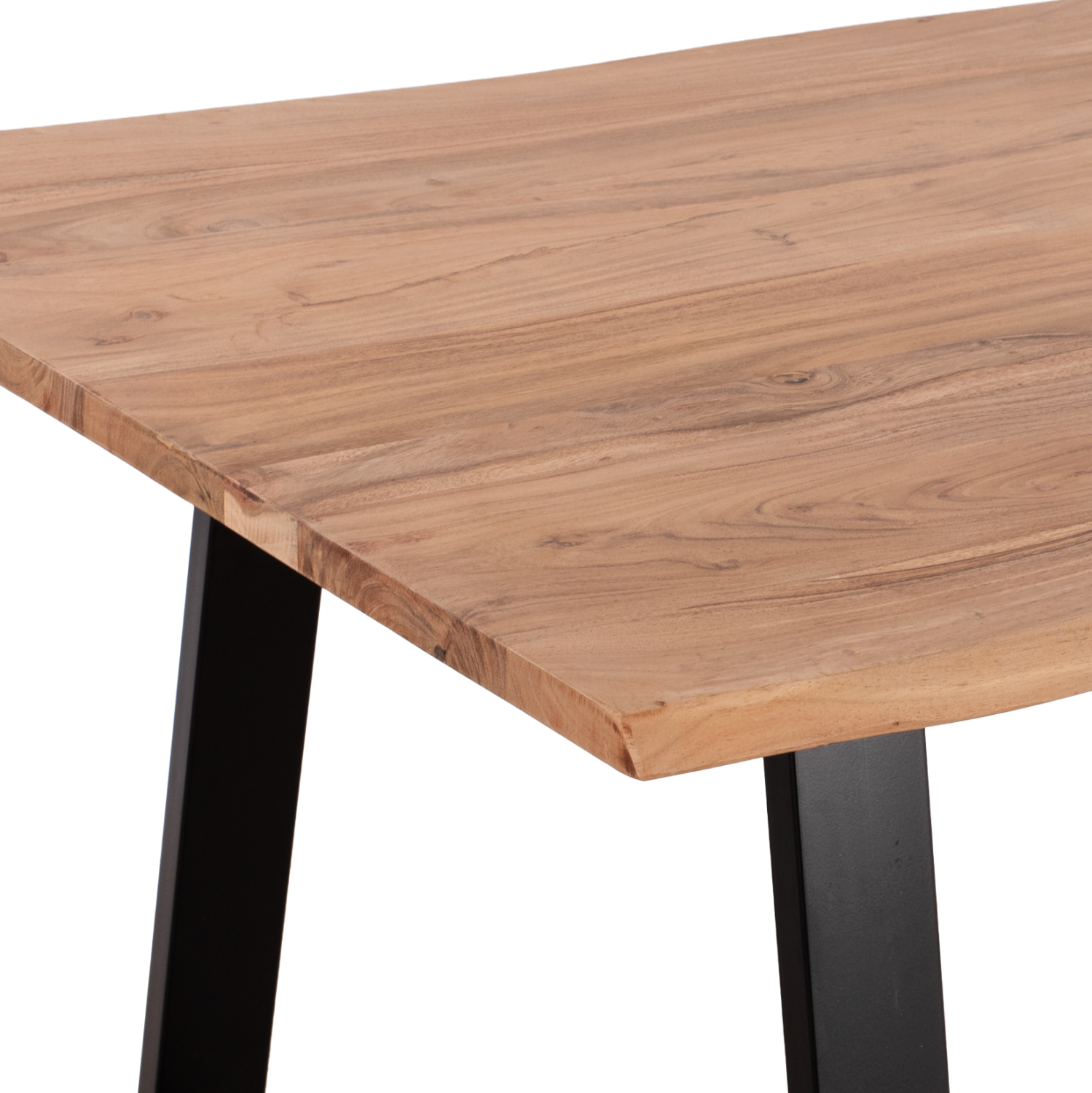ΤΡΑΠΕΖΙ ΤΡΑΠΕΖΑΡΙΑΣ SOFIA SLIM HM8500.11 ΜΑΣΙΦ ΞΥΛΟ ΑΚΑΚΙΑΣ 160x90x76Υ εκ. 5