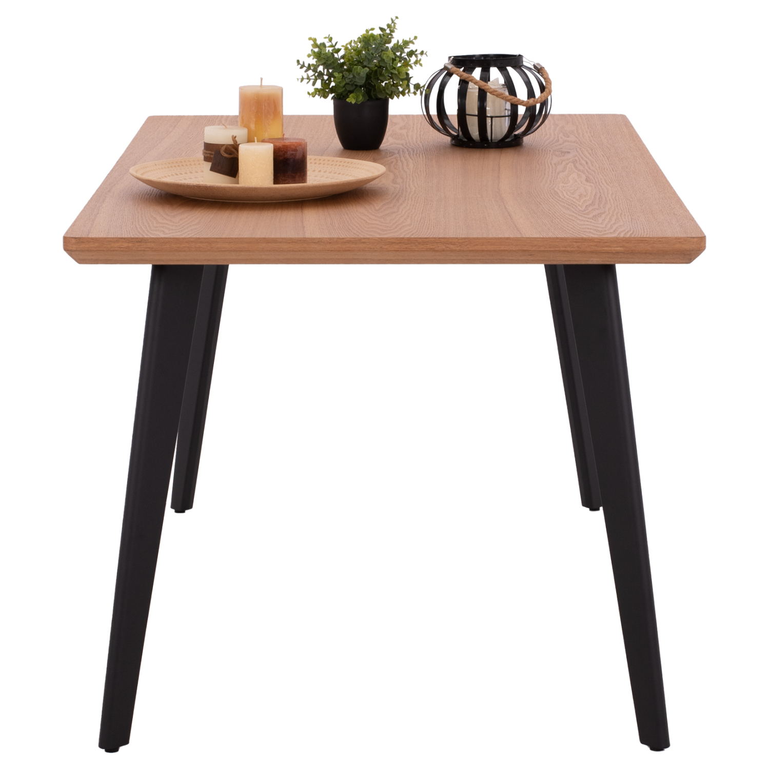 ΤΡΑΠΕΖΙ ΤΡΑΠΕΖΑΡΙΑΣ VALEN HM9301.01 ME ΚΑΠΛΑΜΑ ΑΠΟ ΞΥΛΟ ΔΡΥΟΣ ΣΤΥΛ ΡΟΥΣΤΙΚ 40mm ΠΑΧΟΣ 160x90x75Yεκ. 4