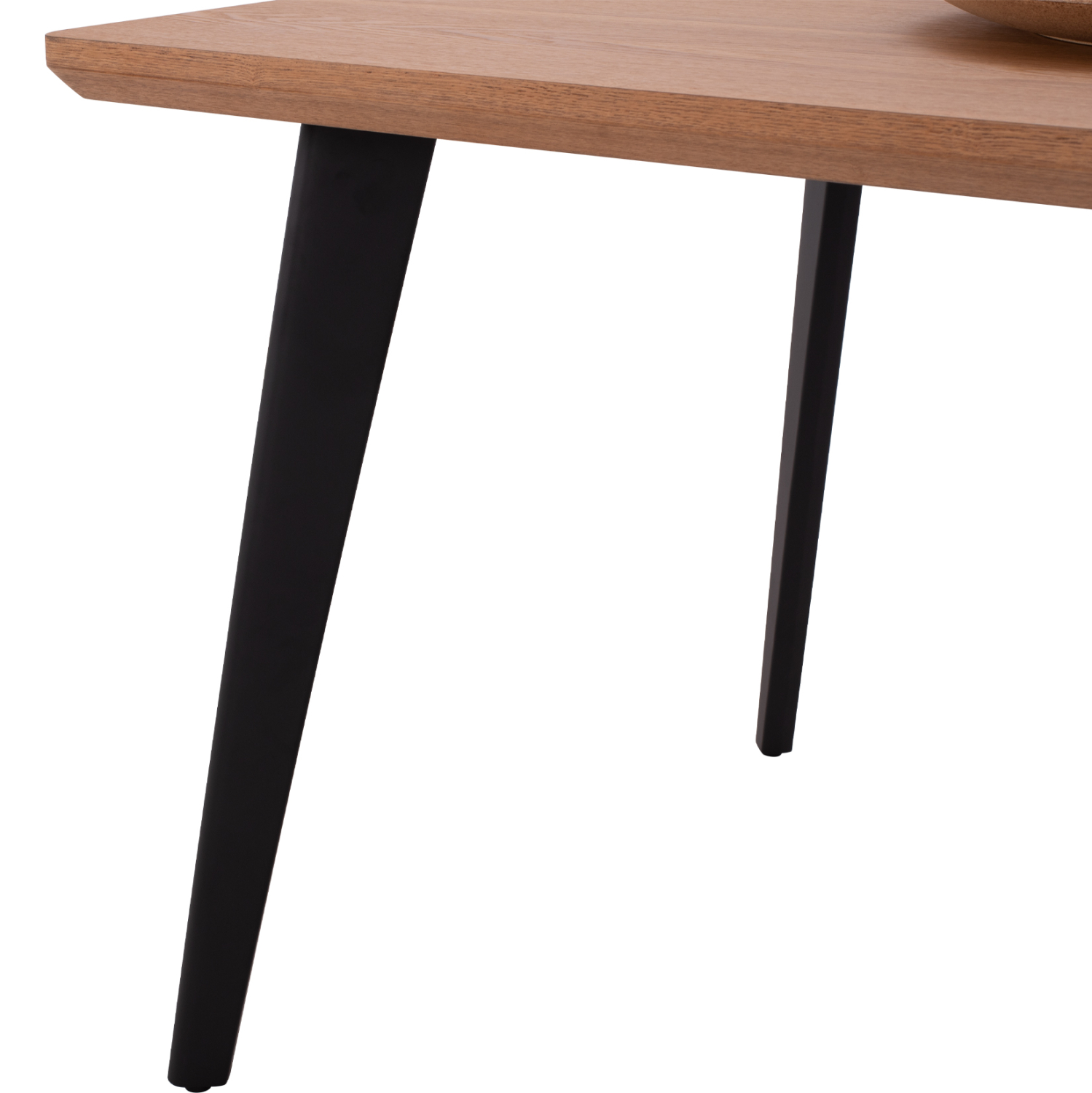 ΤΡΑΠΕΖΙ ΤΡΑΠΕΖΑΡΙΑΣ VALEN HM9301.01 ME ΚΑΠΛΑΜΑ ΑΠΟ ΞΥΛΟ ΔΡΥΟΣ ΣΤΥΛ ΡΟΥΣΤΙΚ 40mm ΠΑΧΟΣ 160x90x75Yεκ. 8