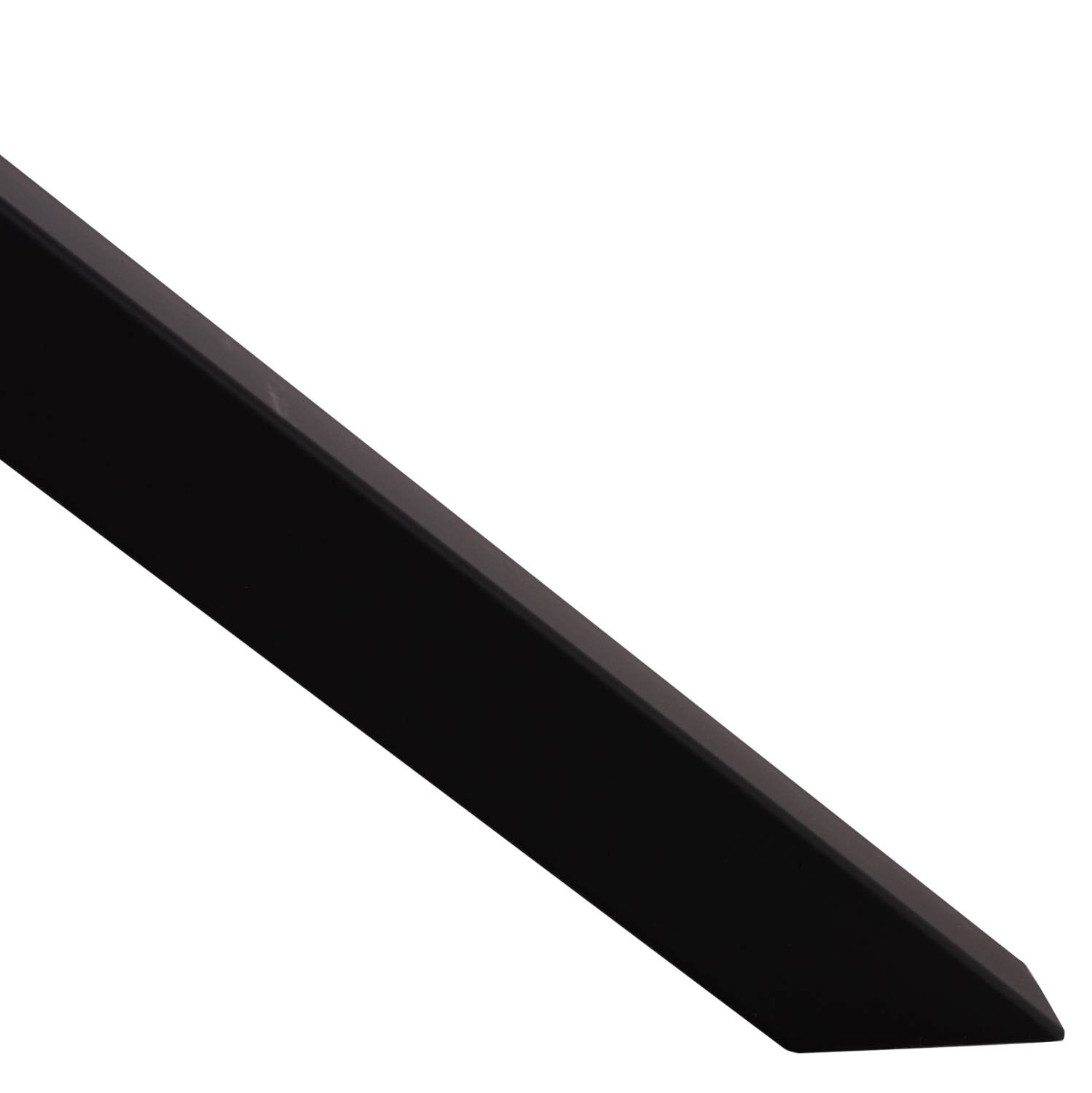 ΤΡΑΠΕΖΙ ΤΡΑΠΕΖΑΡΙΑΣ ΣΤΡΟΓΓΥΛΟ SYNTEC HM9309.01 SINTERED STONE ΜΑΥΡΟ ΜΕΤΑΛΛΙΚΑ ΠΟΔΙΑ Φ115x75Y εκ. 8