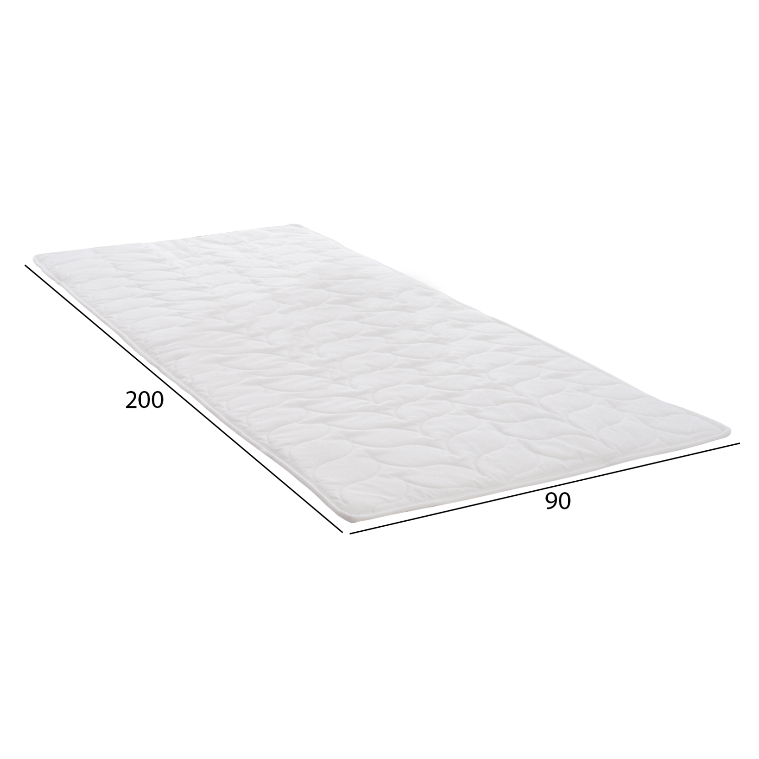 ΑΝΩΣΤΡΩΜΑ ΛΕΥΚΟ 90X200 HM650.02 2