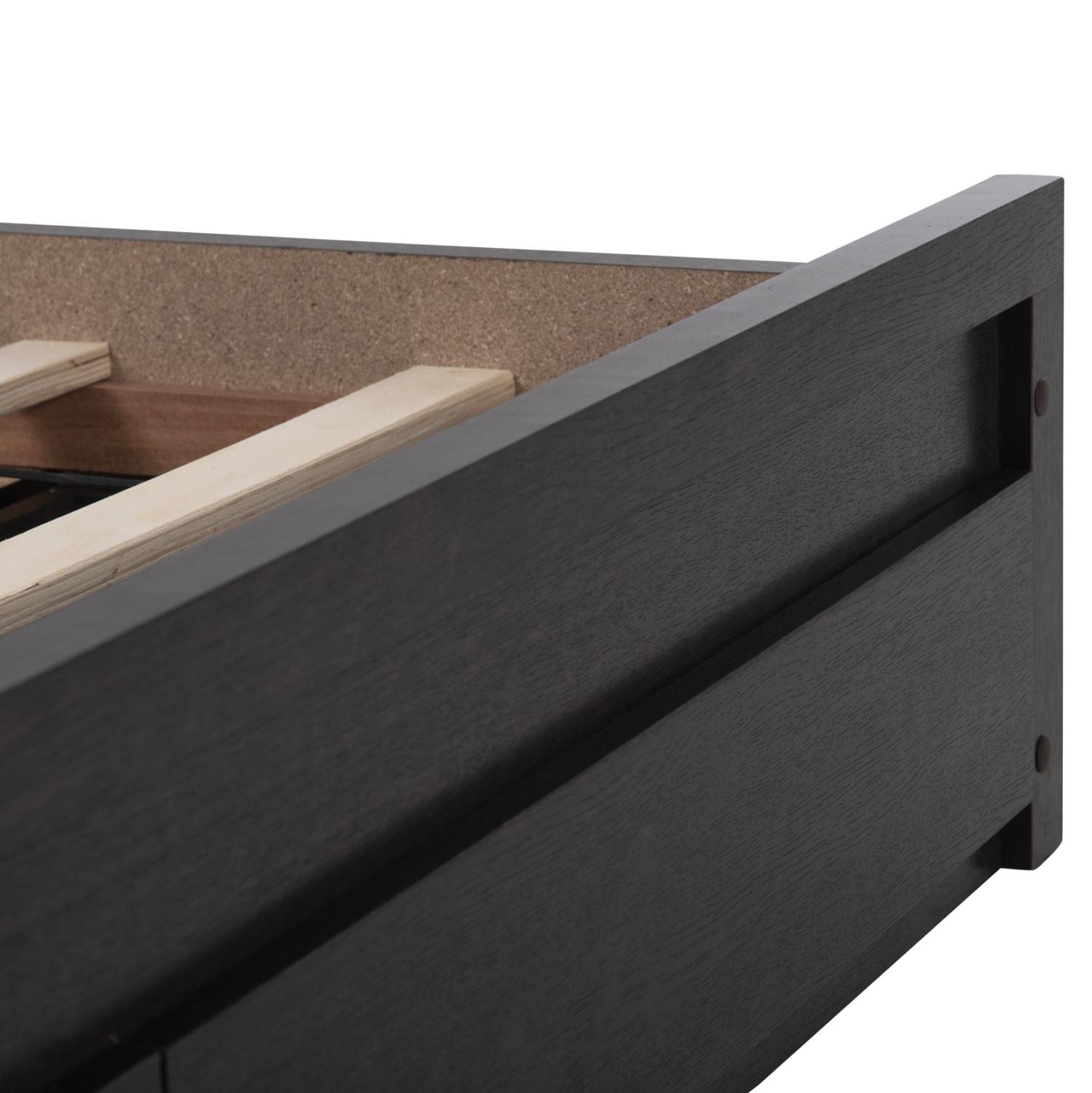 ΚΡΕΒΑΤΙ ΜΕΛΑΜΙΝΗΣ CAPRI HM599.11 ΜΕ 2ΣΥΡΤΑΡΙΑ-WENGE- ΓΙΑ ΣΤΡΩΜΑ 140x200εκ. 10