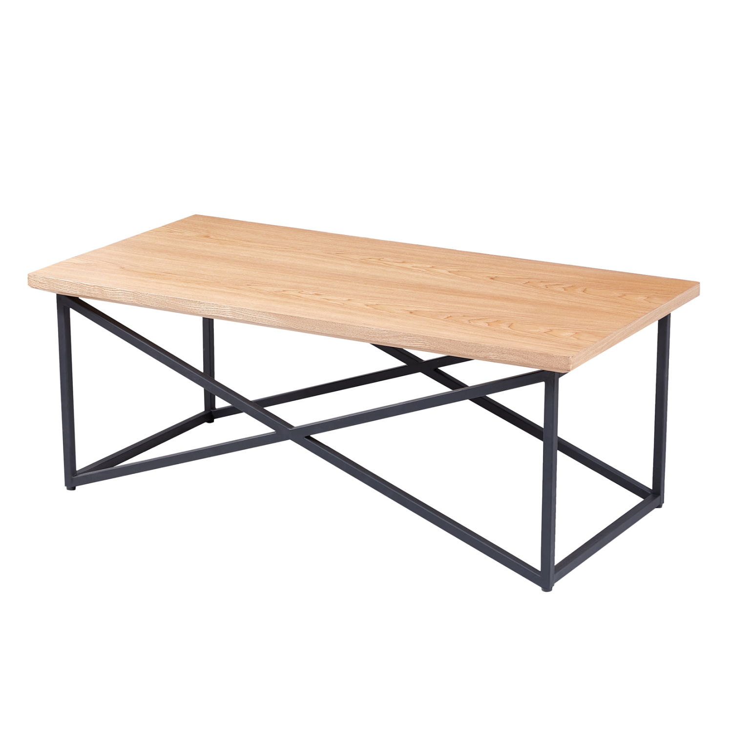 ΤΡΑΠΕΖΙ ΣΑΛΟΝΙΟΥ HM9469.01 MDF ΜΕ ΚΑΠΛΑΜΑ ΞΥΛΟΥ ΣΕ ΦΥΣΙΚΟ&amp;ΣΤΥΛ ΡΟΥΣΤΙΚ 120x60x45,5Yεκ. 1