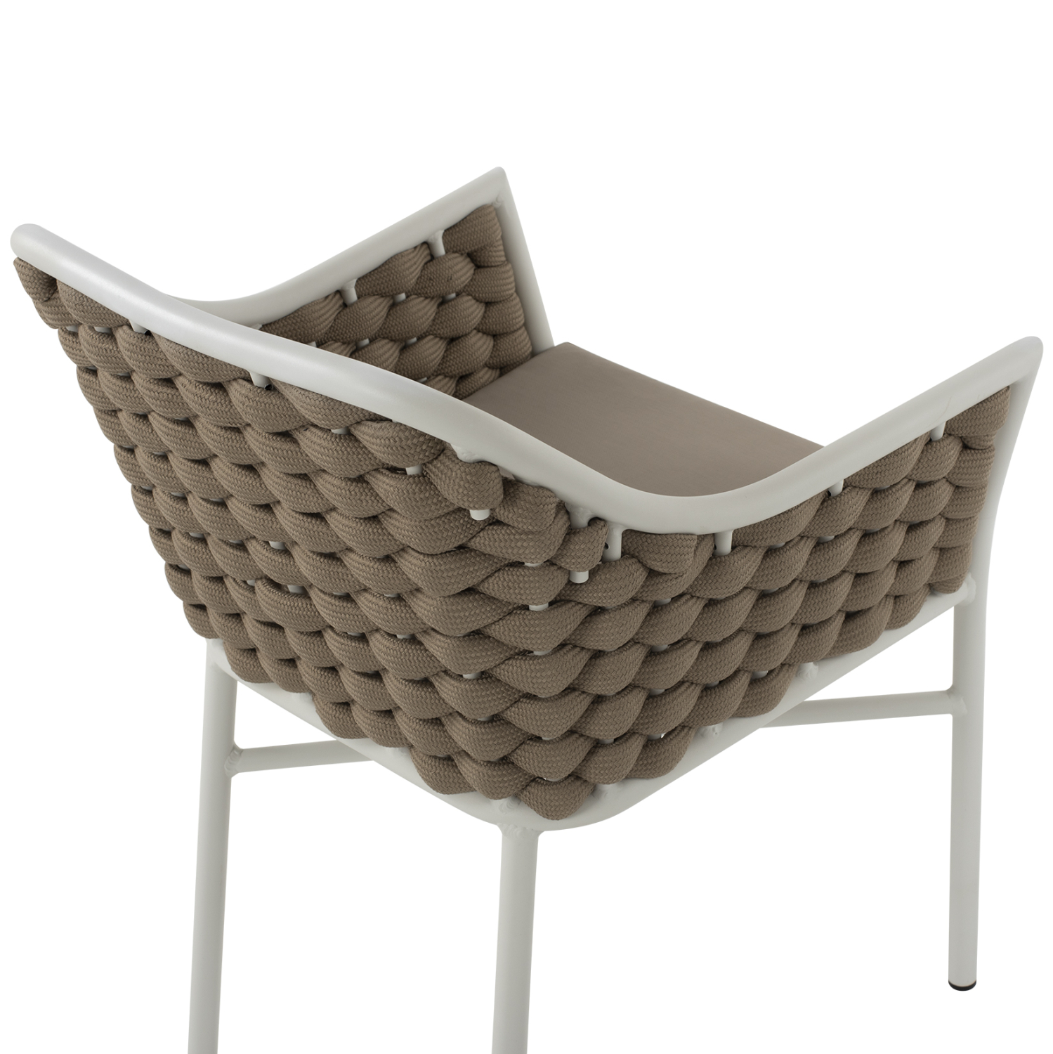 ΠΟΛΥΘΡΟΝΑ HM5858.02 ΛΕΥΚΗ ΜΕ ΣΧΟΙΝΙ ΜΠΕΖ 56x58x76Yεκ. 10