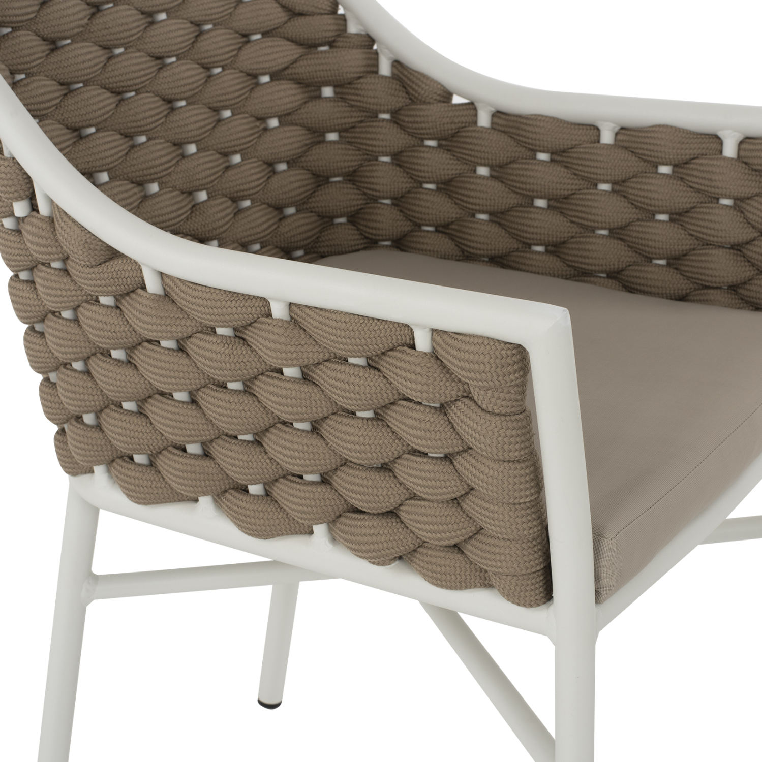 ΠΟΛΥΘΡΟΝΑ HM5858.02 ΛΕΥΚΗ ΜΕ ΣΧΟΙΝΙ ΜΠΕΖ 56x58x76Yεκ. 9