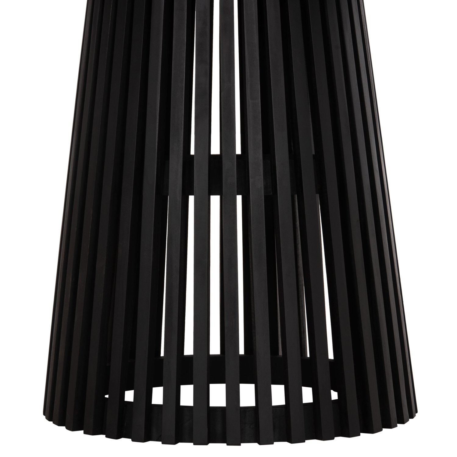 ΤΡΑΠΕΖΙ ΤΡΑΠΕΖΑΡΙΑΣ ΣΤΡΟΓΓΥΛΟ FRANTZ HM9388.02 ΜΑΣΙΦ ΞΥΛΟ MINDI BLACK Φ118x79Υεκ. 7