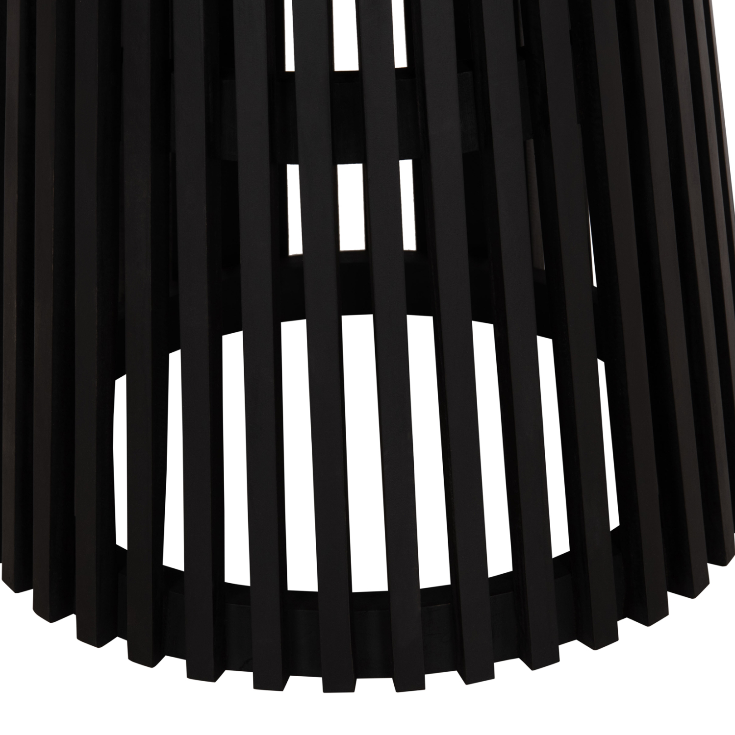 ΤΡΑΠΕΖΙ ΤΡΑΠΕΖΑΡΙΑΣ ΣΤΡΟΓΓΥΛΟ FRANTZ HM9388.02 ΜΑΣΙΦ ΞΥΛΟ MINDI BLACK Φ118x79Υεκ. 8