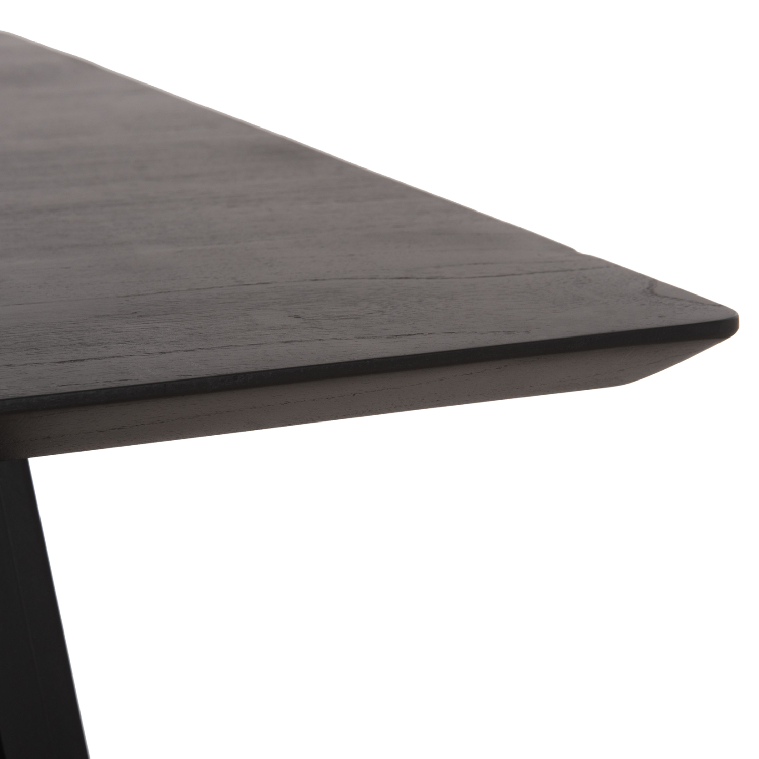 ΤΡΑΠΕΖΙ ΤΡΑΠΕΖΑΡΙΑΣ ΤΕΤΡΑΓΩΝΟ FRANTZ HM9458.02 MINDI ΞΥΛΟ ΜΑΥΡΟ 80x80x78Yεκ. 10