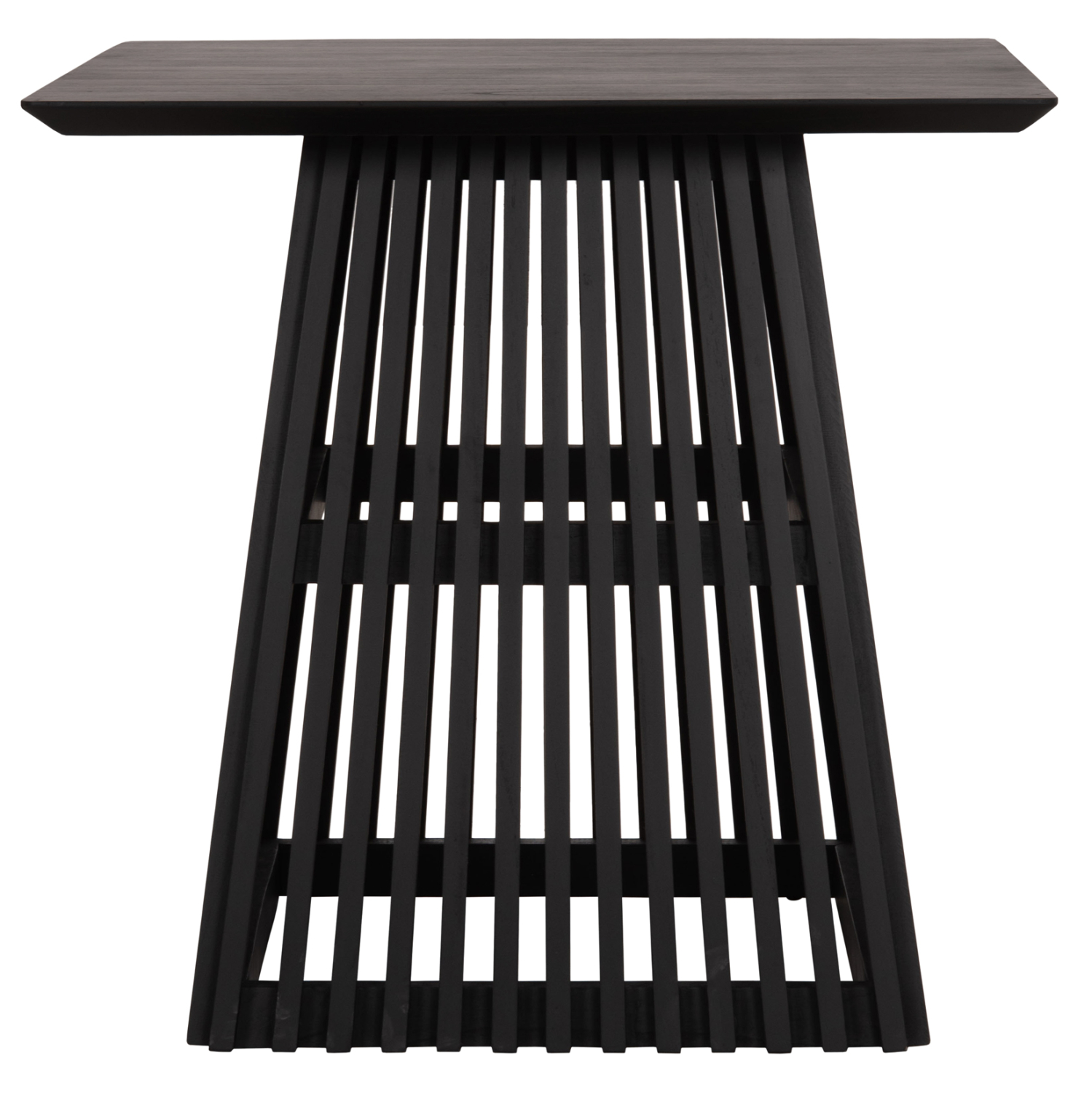 ΤΡΑΠΕΖΙ ΤΡΑΠΕΖΑΡΙΑΣ ΤΕΤΡΑΓΩΝΟ FRANTZ HM9458.02 MINDI ΞΥΛΟ ΜΑΥΡΟ 80x80x78Yεκ. 3