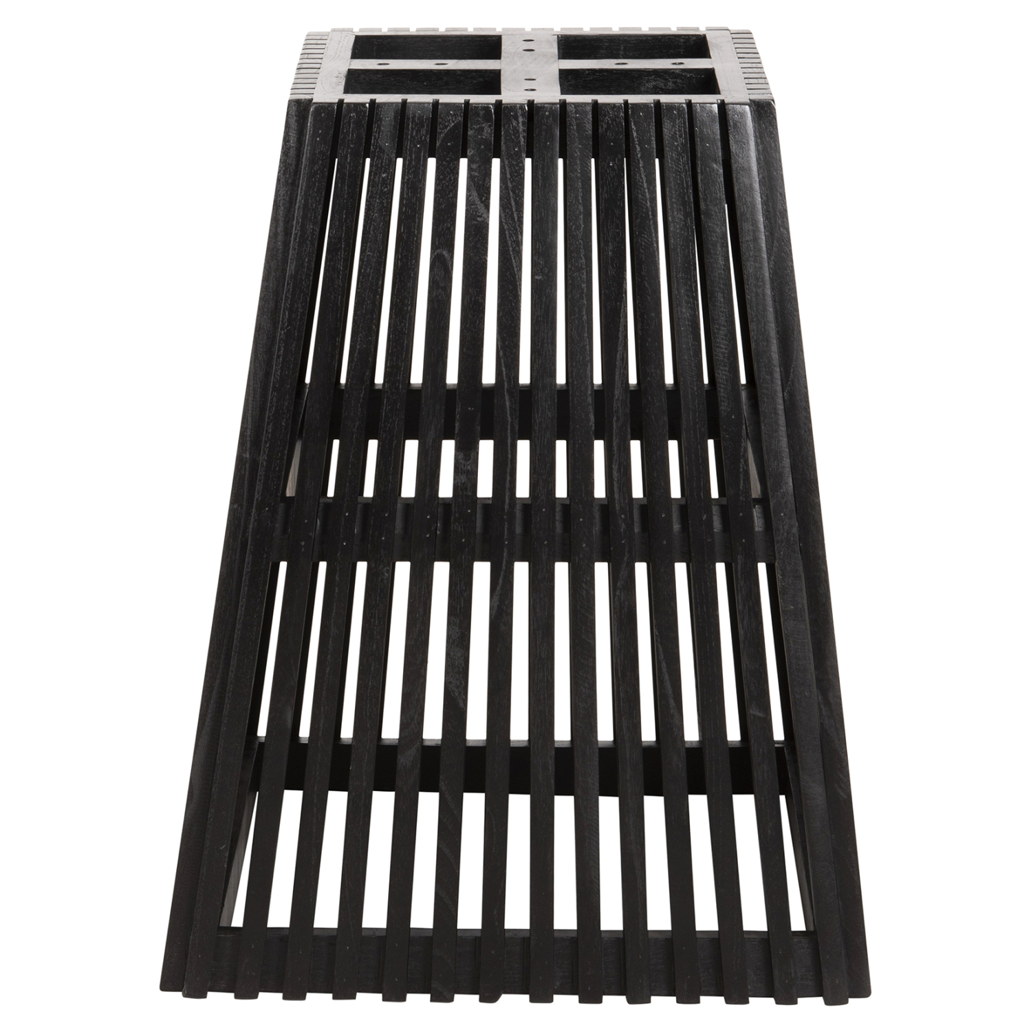 ΒΑΣΗ ΤΡΑΠΕΖΙΟΥ ΕΣΩΤ.ΧΩΡΟΥ ΤΕΤΡΑΓΩΝΗ FRANTZ HM9460.02 ΞΥΛΟ MINDI ΣΕ ΜΑΥΡΟ 60x60x75Y εκ. 3