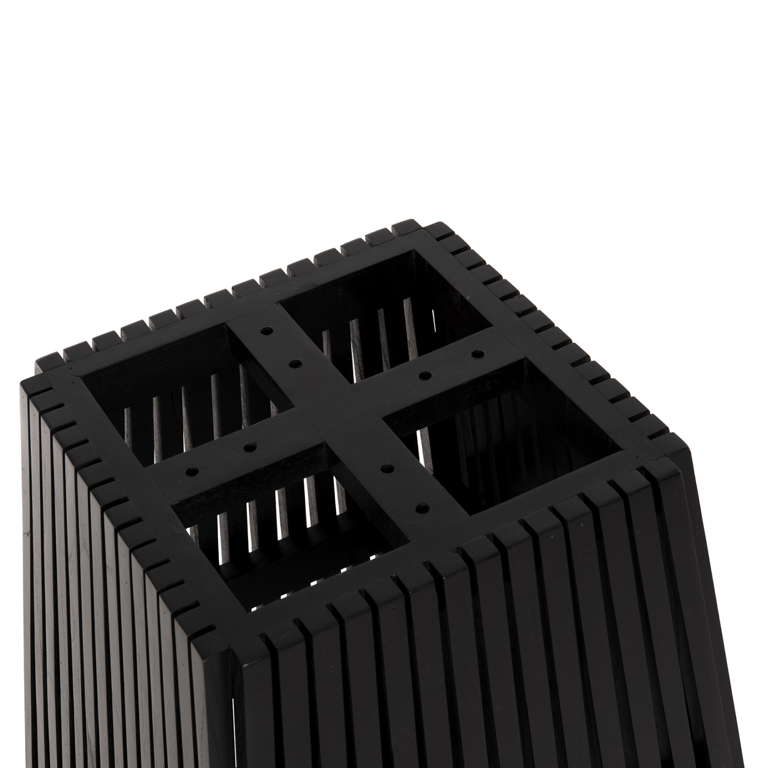 ΒΑΣΗ ΤΡΑΠΕΖΙΟΥ ΕΣΩΤ.ΧΩΡΟΥ ΤΕΤΡΑΓΩΝΗ FRANTZ HM9460.02 ΞΥΛΟ MINDI ΣΕ ΜΑΥΡΟ 60x60x75Y εκ. 4