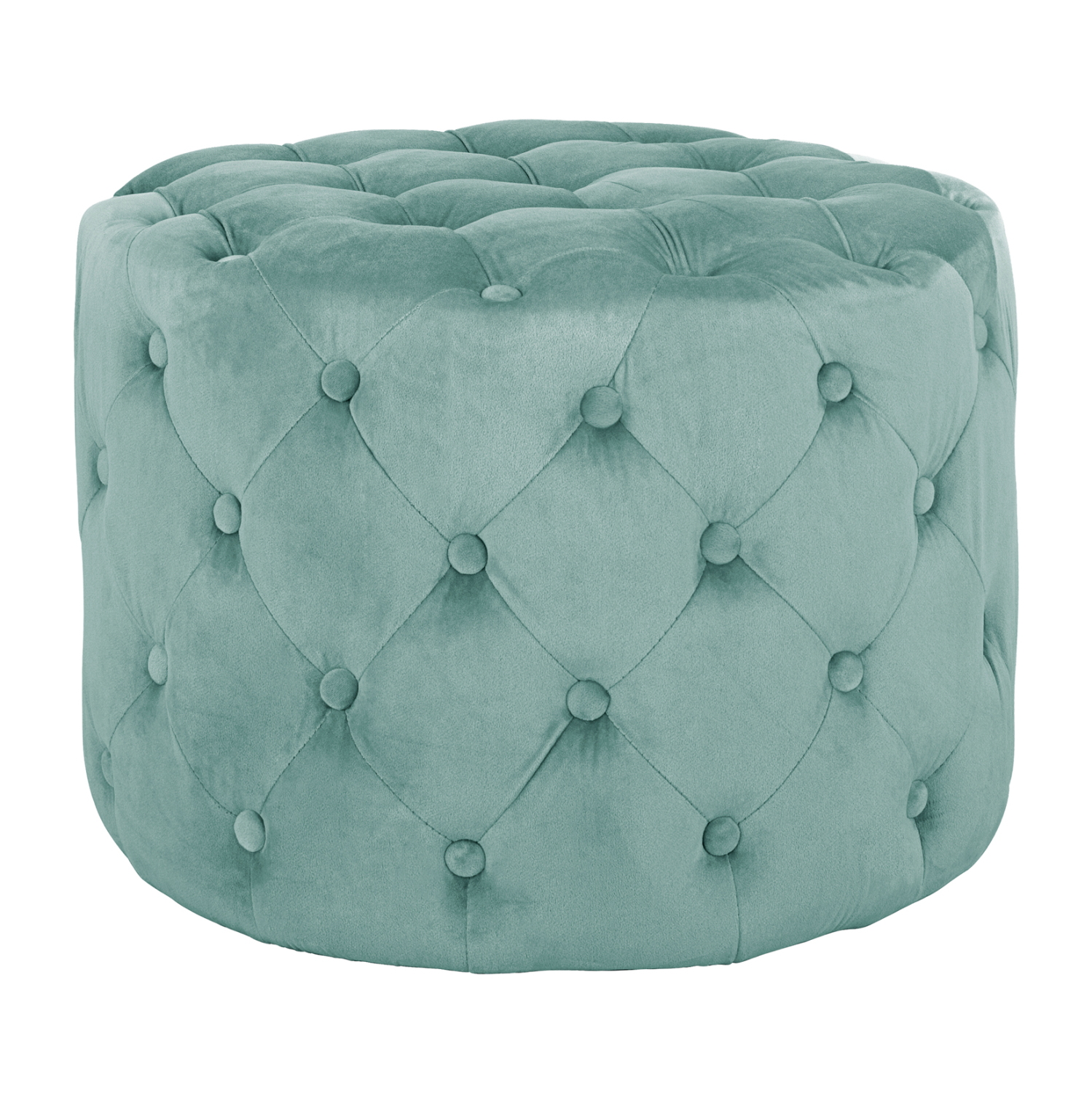 ΣΚΑΜΠΟ KASSIE ΦΥΣΤΙΚΙ ΒΕΛΟΥΔΟ ΤΥΠΟΥ CHESTERFIELD HM8406.07 Φ60X43Υ εκ. 1