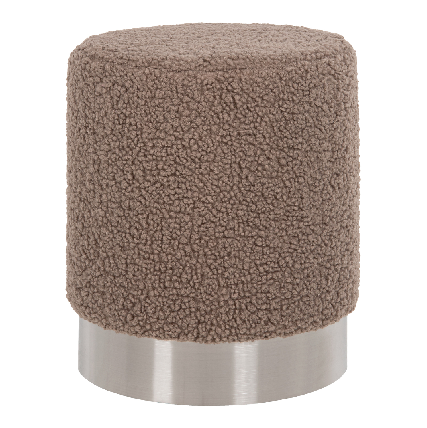 ΣΚΑΜΠΟ LEVY HM8408.25 ΜΠΟΥΚΛΕ ΥΦΑΣΜΑ ΑΝΟΙΧΤΟ ΚΑΦΕ ΜΕ ΑΣΗΜΙ ΒΑΣΗ Φ35x42Υ εκ. 3