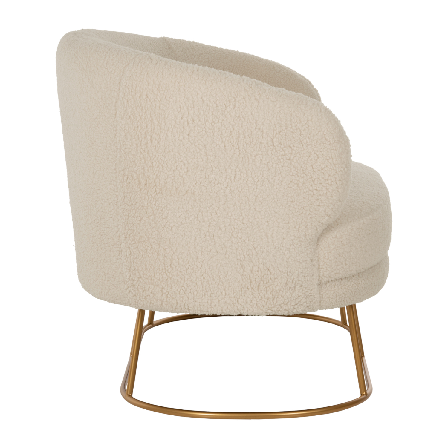 ΚΑΝΑΠΕΣ 2ΘΕΣΙΟΣ ARIEN HM8492.20 ΕΚΡΟΥ ΜΠΟΥΚΛΕ ΥΦΑΣΜΑ ΜΕ ΧΡΥΣΗ ΒΑΣΗ 130x75x85Y εκ. 4