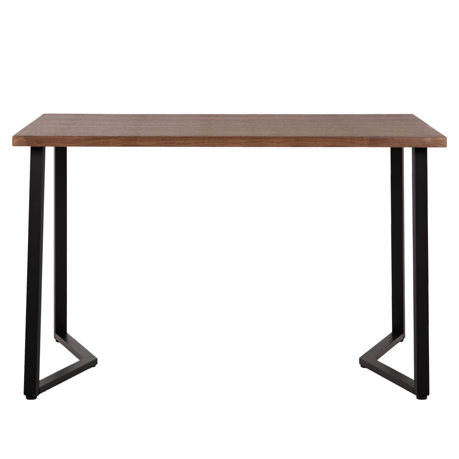 ΤΡΑΠΕΖΙ ΤΡΑΠΕΖΑΡΙΑΣ JAY HM9531 MDF ΚΑΡΥΔΙ-ΜΑΥΡA ΜΕΤΑΛΛΙΚΑ ΠΟΔΙΑ 120x70x76Υεκ. 3