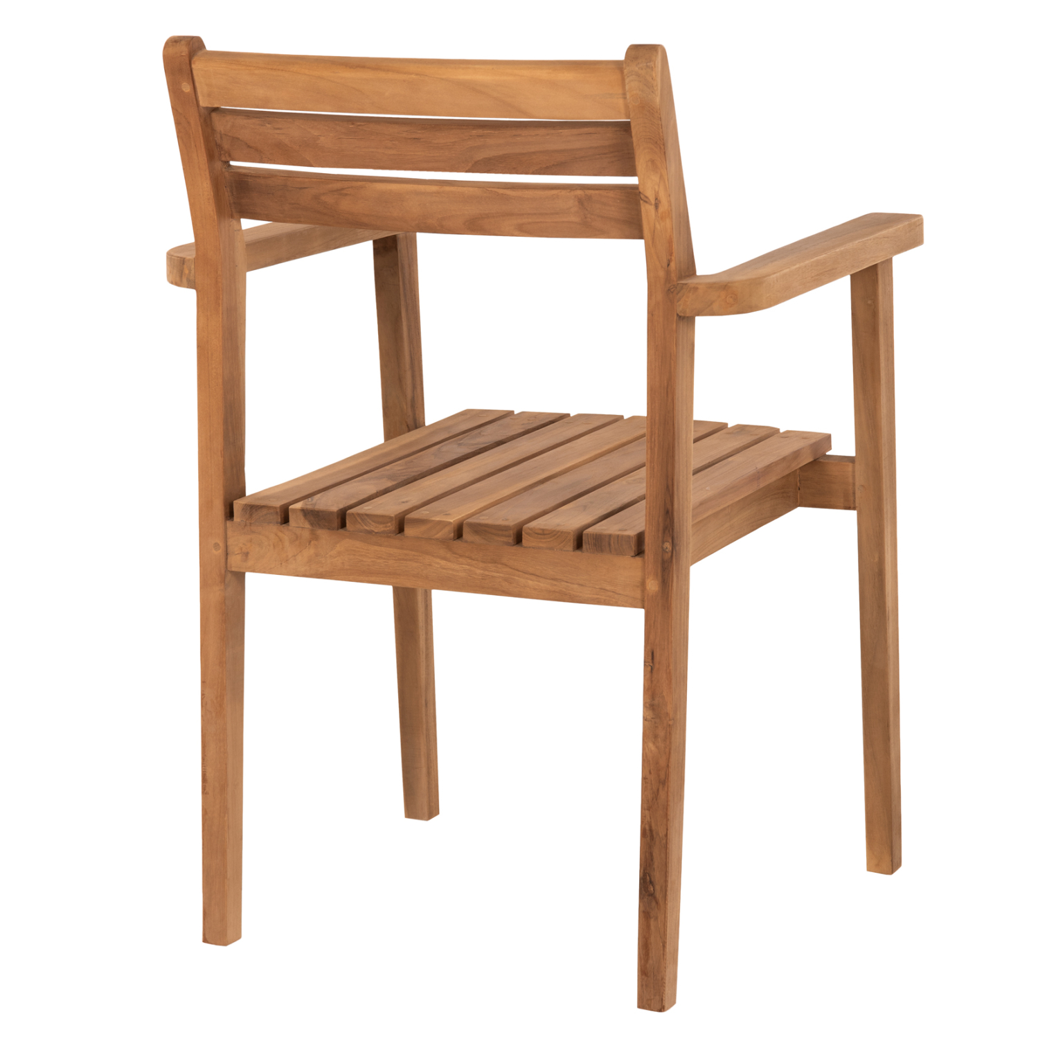 ΠΟΛΥΘΡΟΝΑ ERIETTA ΞΥΛΟ TEAK ΣΤΟΙΒΑΖΟΜΕΝΗ HM9534 ΣΕ ΦΥΣΙΚΟ ΧΡΩΜΑ 60x54x87Y εκ. 5