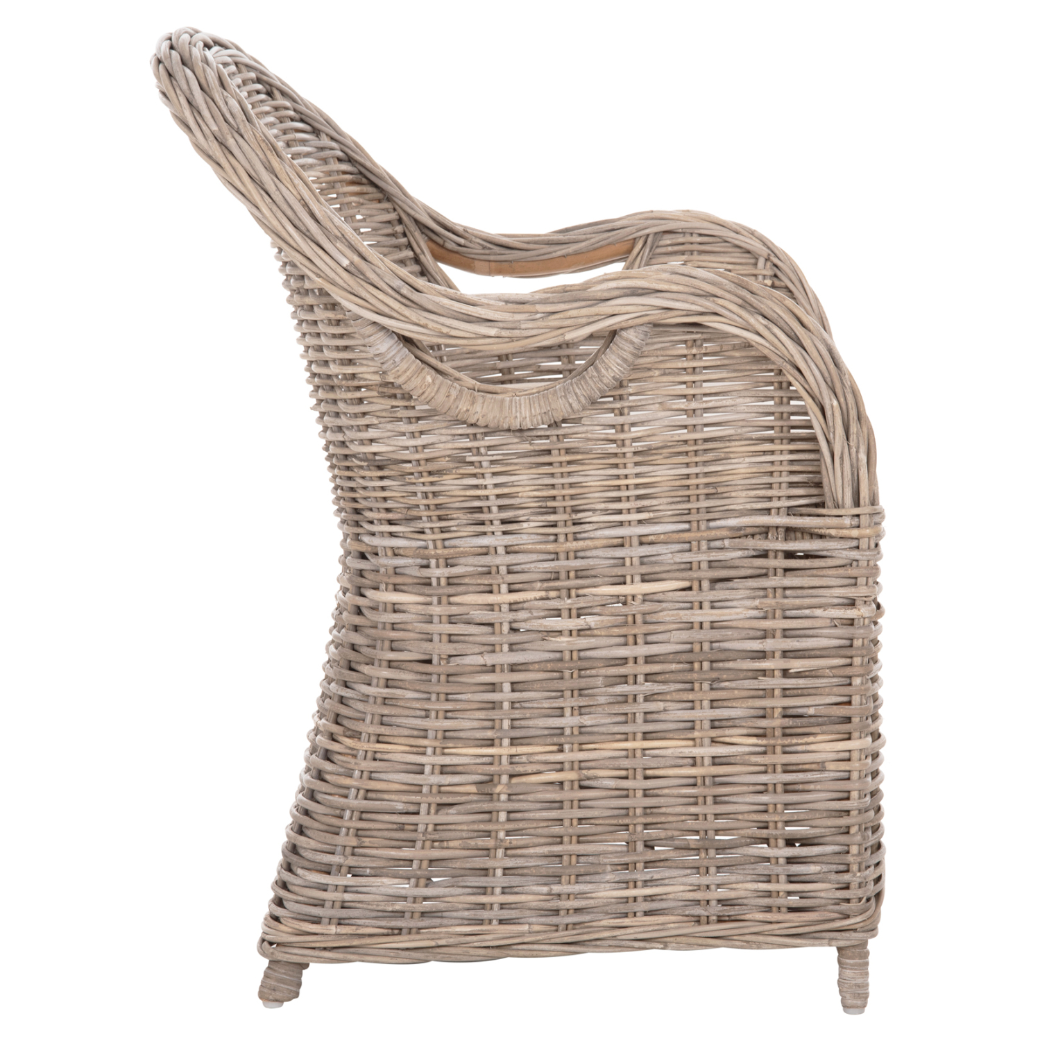 ΠΟΛΥΘΡΟΝΑ ΜΕ ΕΚΡΟΥ ΜΑΞΙΛΑΡΙ KEYLA HM9536 ΚΑΦΕ RATTAN 63x65x87Υεκ. 4