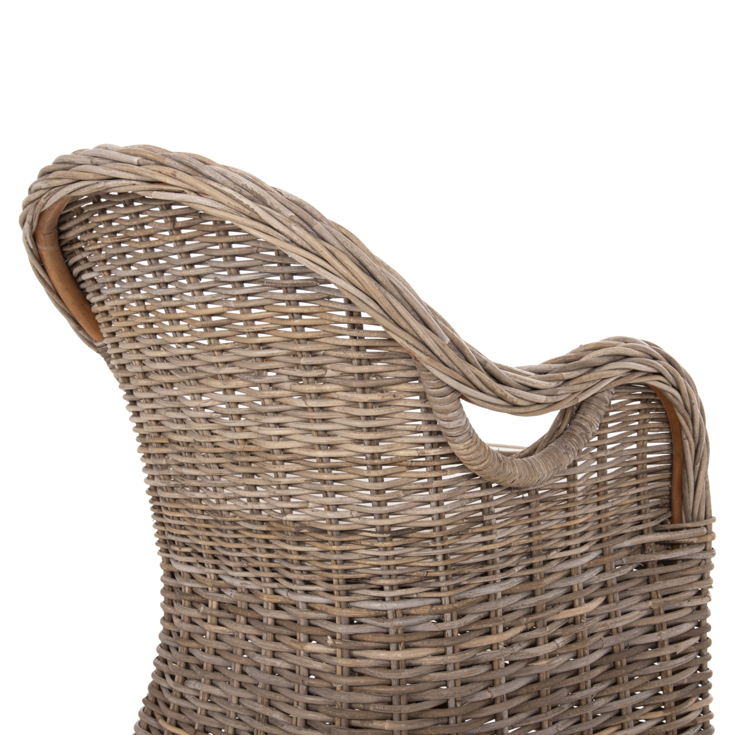 ΠΟΛΥΘΡΟΝΑ ΜΕ ΕΚΡΟΥ ΜΑΞΙΛΑΡΙ KEYLA HM9536 ΚΑΦΕ RATTAN 63x65x87Υεκ. 8