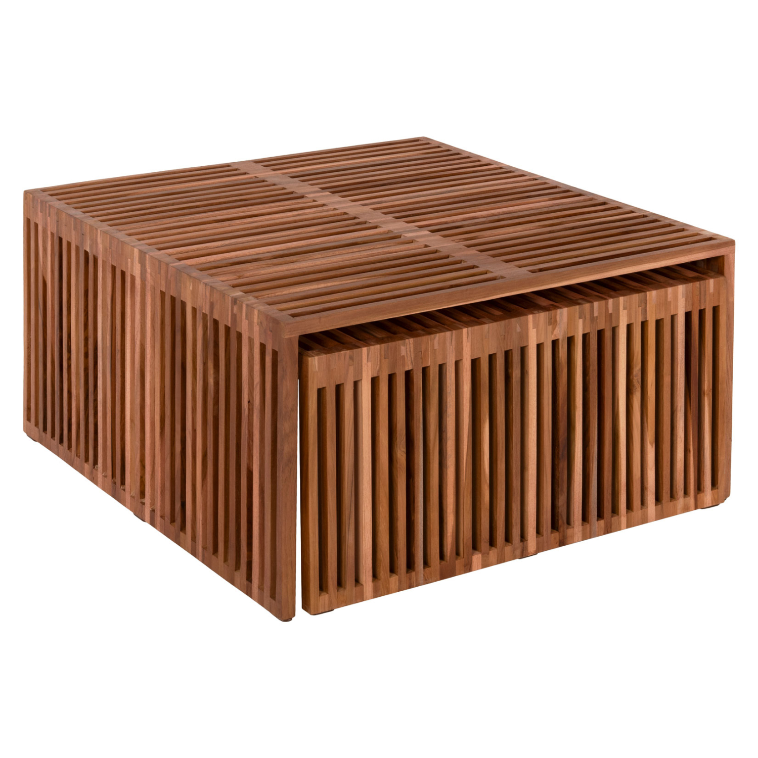 ΣΕΤ ΤΡΑΠΕΖΙΑ ΣΑΛΟΝΙΟΥ NYA HM9546 ΞΥΛΟ ΤΕΑΚ ΣΕ ΦΥΣΙΚΟ ΧΡΩΜΑ 86x79x46Y εκ. 5